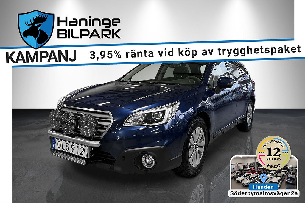 Subaru Outback 2.0 4WD SUPERDEAL FR 3.95% / AUT / DRAG / VÄRMARE