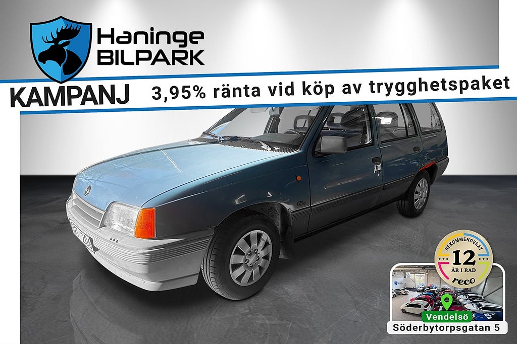Opel Kadett Caravan 1.3/FRÅN 3,95%/ BES TOM 2028-09-30 / SKATTFRI