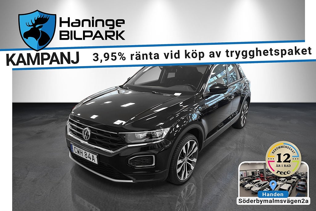 Volkswagen T-Roc 2.0 TSI 4Motion GT /DRAG /VÄRMARE /SUPERDEAL FR 3,95%