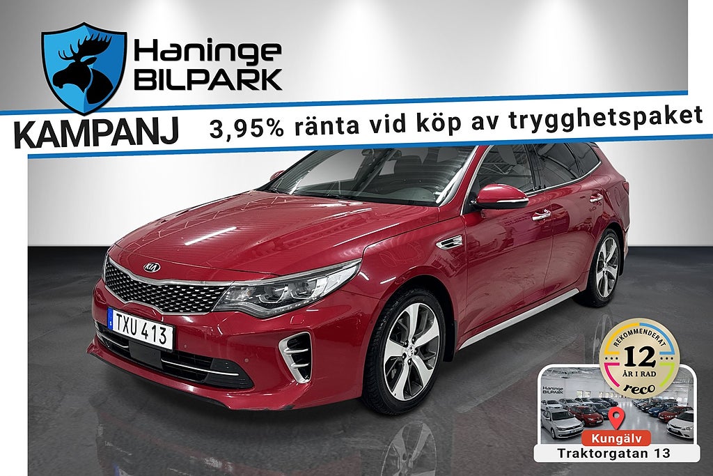 Kia Optima 1.7 VGT DCT GT-Line/DRAG/Carplay/ NAVI/DEAL 3,95%