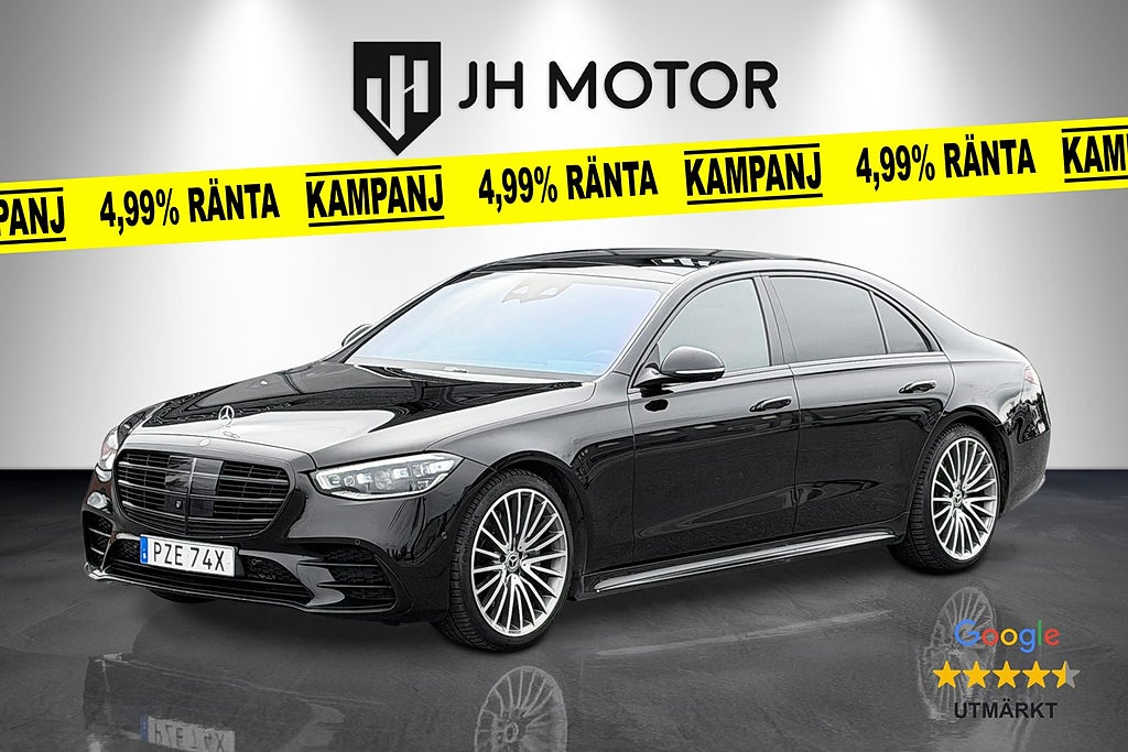 Mercedes-Benz S 400d Lång 4MATIC AMG Sport 330hk VÄRMARE/Burmester