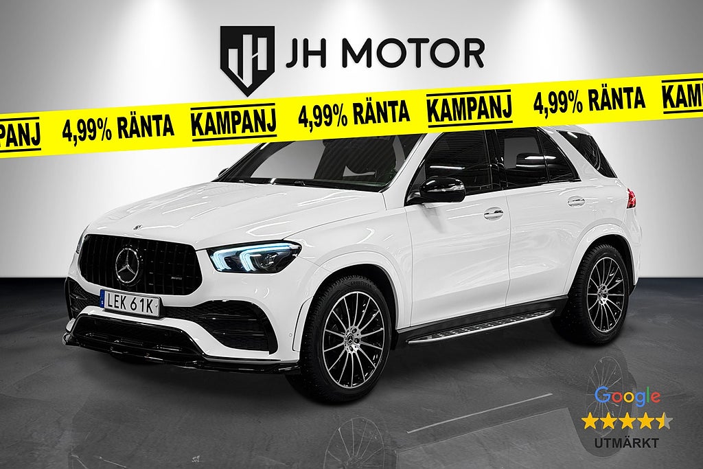 Mercedes-Benz GLE  400 d 4MATIC AMG Nightpackage 330hk Panorama/Burmester