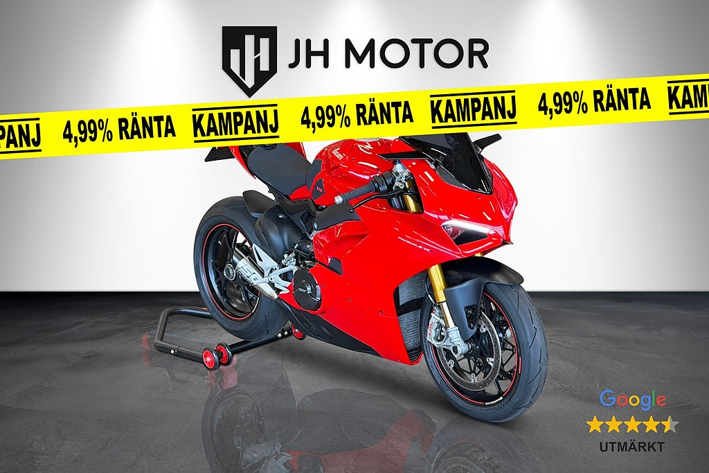 Ducati Panigale V4 S 230hk *HÖSTPRIS* SC Project / Öhlins /Frakt/Finans
