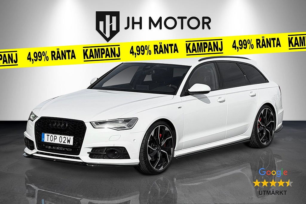 Audi A6 Avant 3.0 TDI Quattro S-line Maxton 400hk LÅGA MIL/BOSE