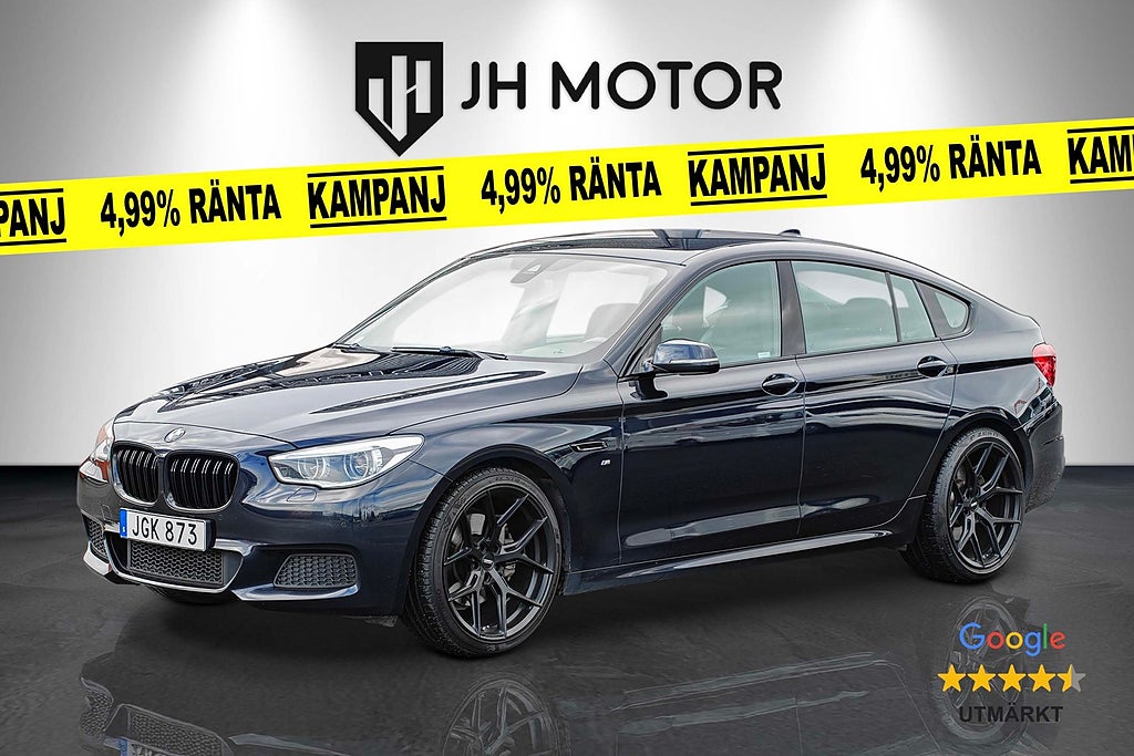 BMW 530D xDrive Gran Turismo M Sport 258hk DVÄRM/Kamera/Vossen