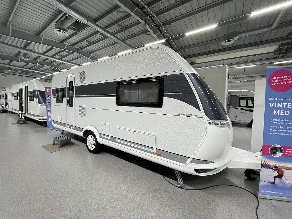 Hobby 560 UL Prestige Långbäddar elgolvvärme