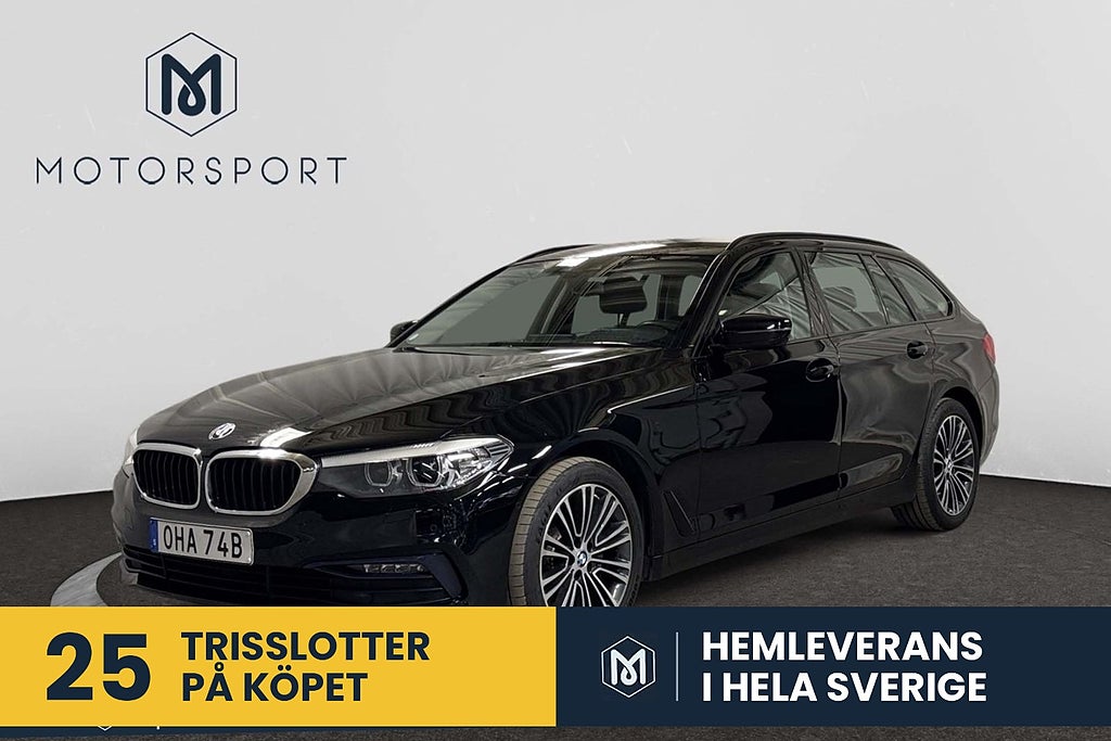 BMW 520d Touring Aut Sport line 190hk Navigation Dragkrok Apple