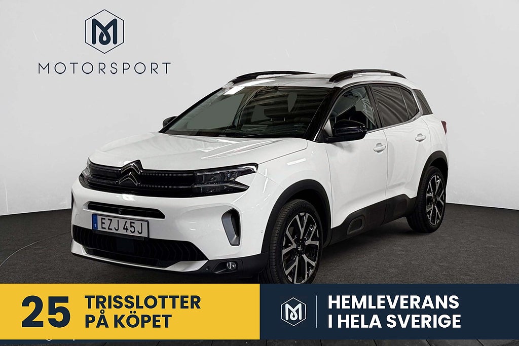 Citroën C5 Aircross 1.2 PT 131hk Shine Excl Pano Navi Kamera Dragkrok