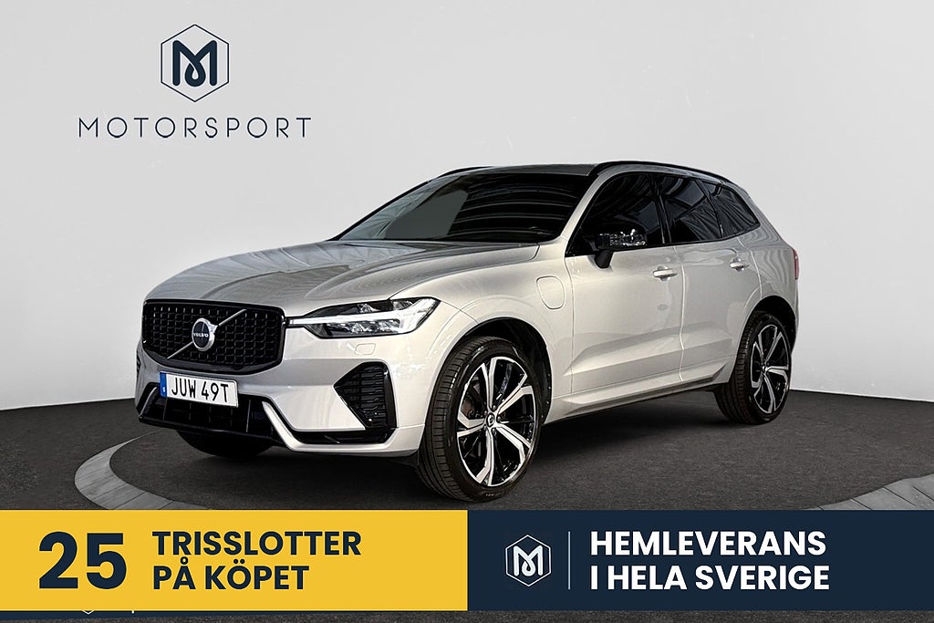 Volvo XC60 Recharge T8 AWD R-Design Adap-fart Drag Navi H/K Pano