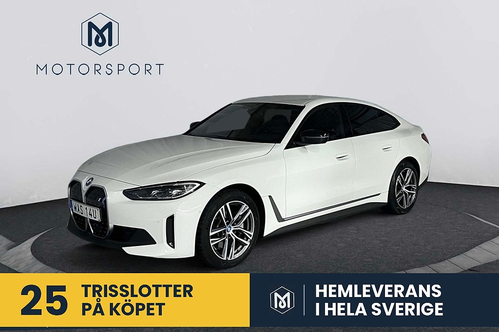 BMW i4 eDrive40 Gran Coupé M-sport Adaptiv fart Rattvärme
