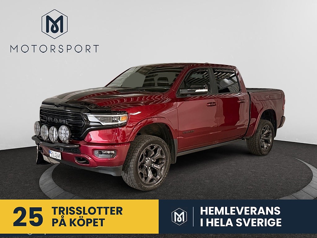 Dodge RAM 1500 Crew Cab V8 5.7 Hemi 4X4 Limited Night Drag Luft MOMS