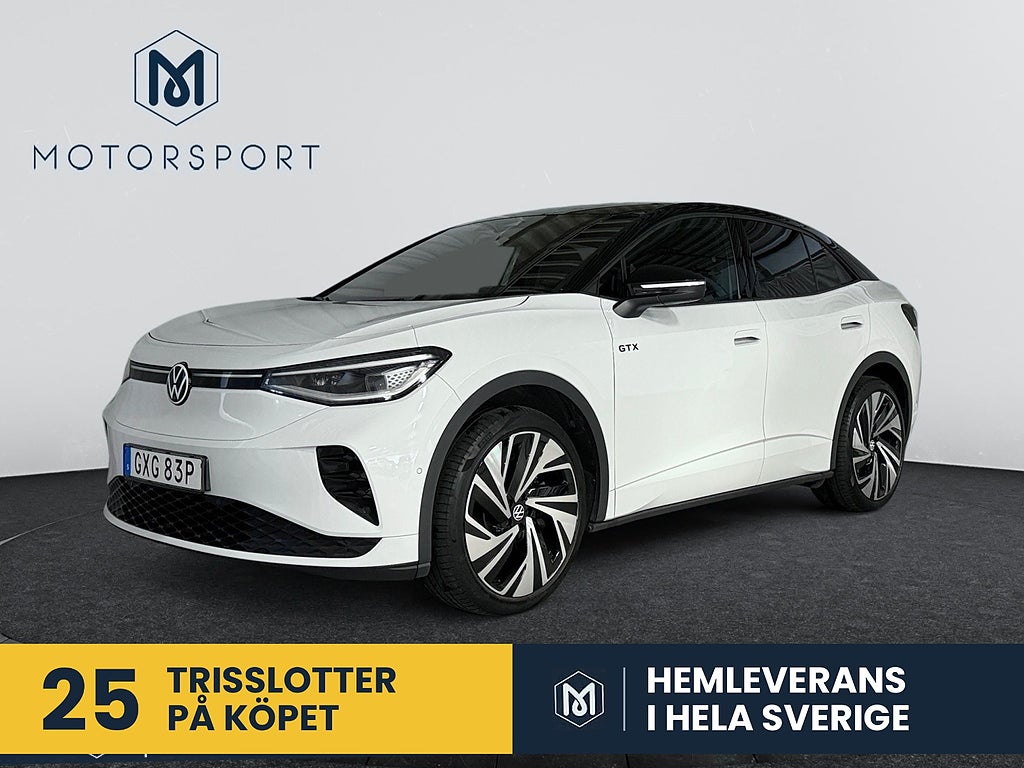 Volkswagen ID.5 GTX GTX 299hk 4M Drag 360°-Kamera Förklimat Värmepump 21"