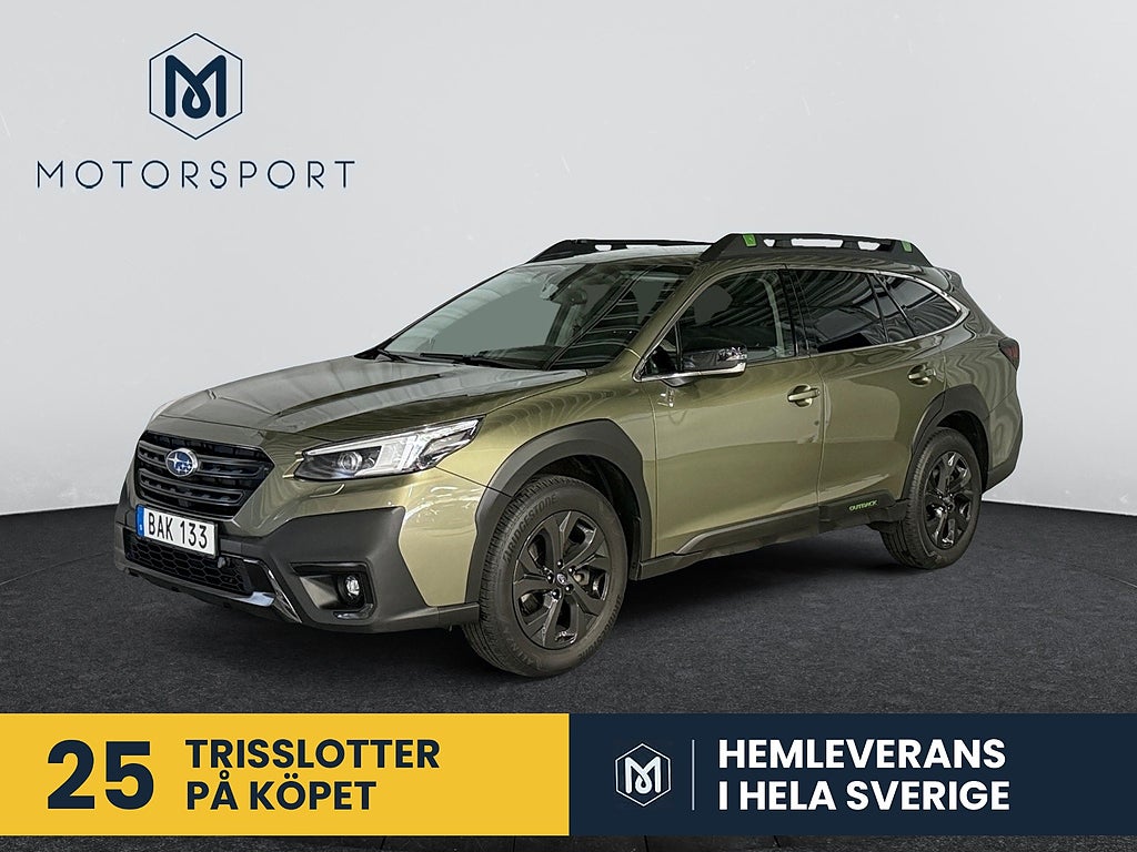 Subaru Outback 2.5 4WD XFuel Field DRAG M-Värmare Adap-farth Navi