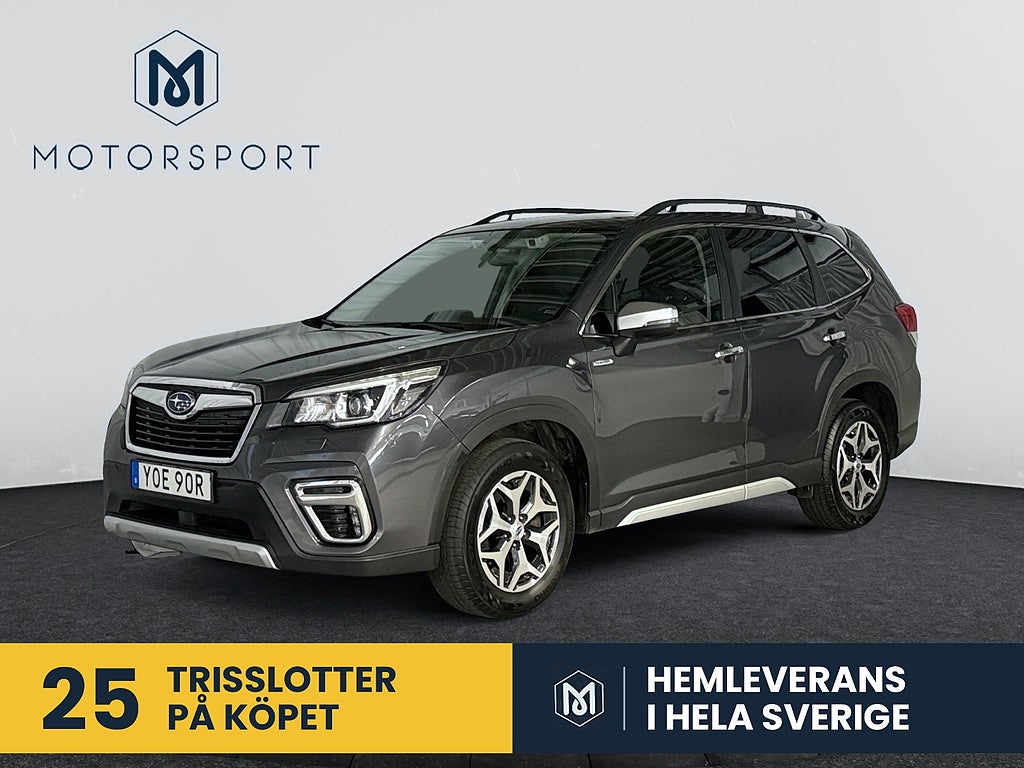 Subaru Forester e-Boxer Dragkrok Bkamera Adapt Farth Rattvärme Carplay