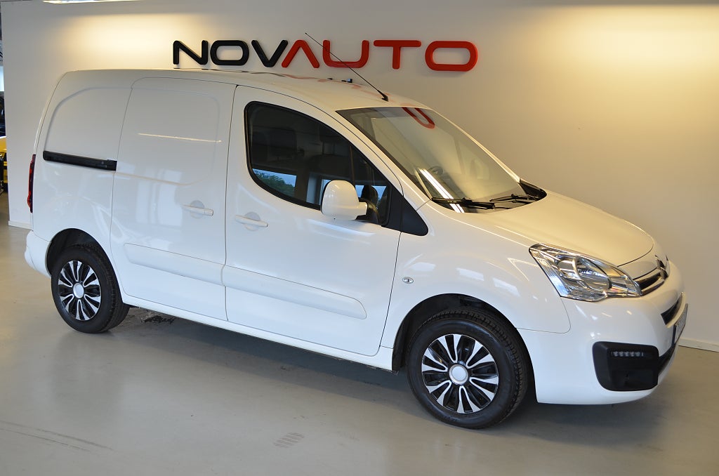 Citroën Berlingo 1.6 BlueHDi EU6 99HK 3-Sits Nyservad Carplay