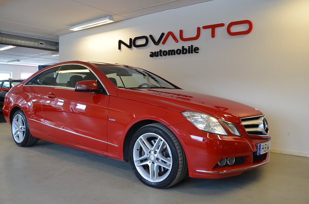 Mercedes-Benz E 250 CDI Coupé 204HK 5G-Tronic Svensksåld