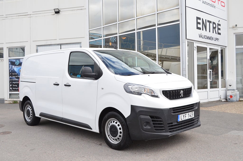 Peugeot Expert 2.0 BlueHDi 120HK 3-Sits Drag Värmare PDC EU6 Svensksål