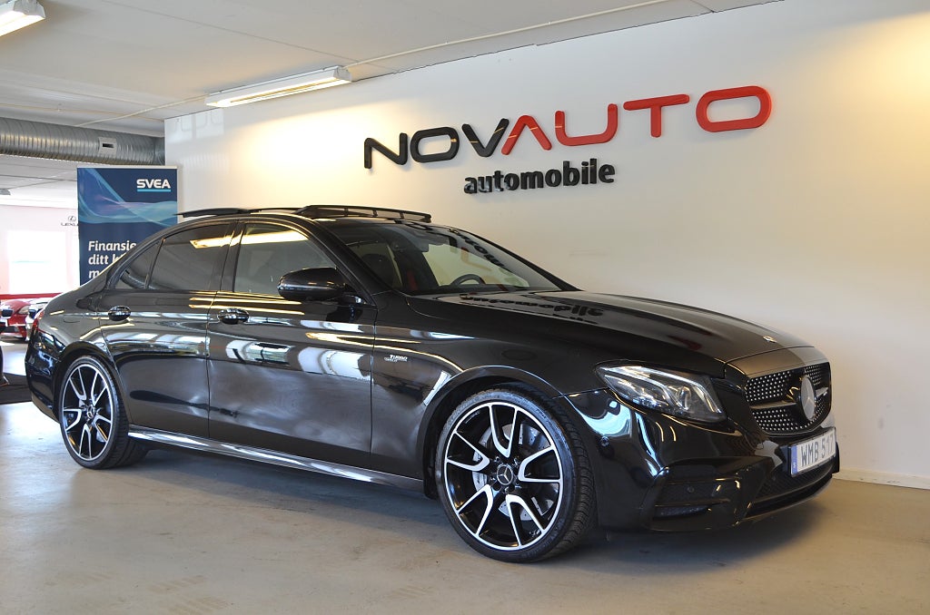 Mercedes-Benz E53 53 AMG 4MATIC+ Svensksåld Panorama Burmester Nappa LED
