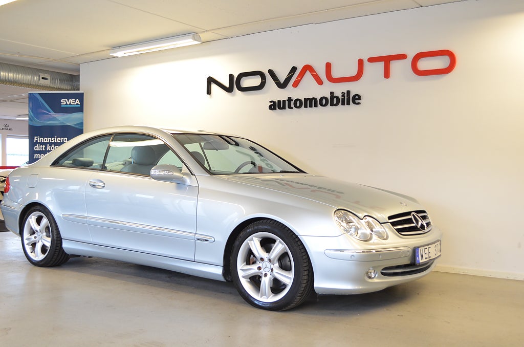 Mercedes-Benz CLK 320 Coupé Avantgarde Svensksåld 2 brukare Nyservad