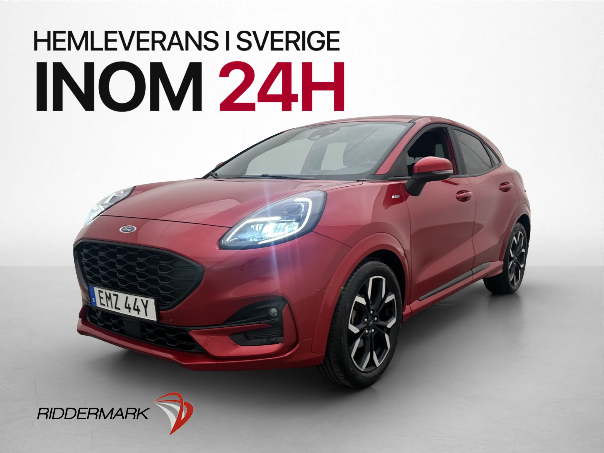 Ford Puma 1.0 Hybrid  155hk ST-Line Kamera Navi Rattvärme