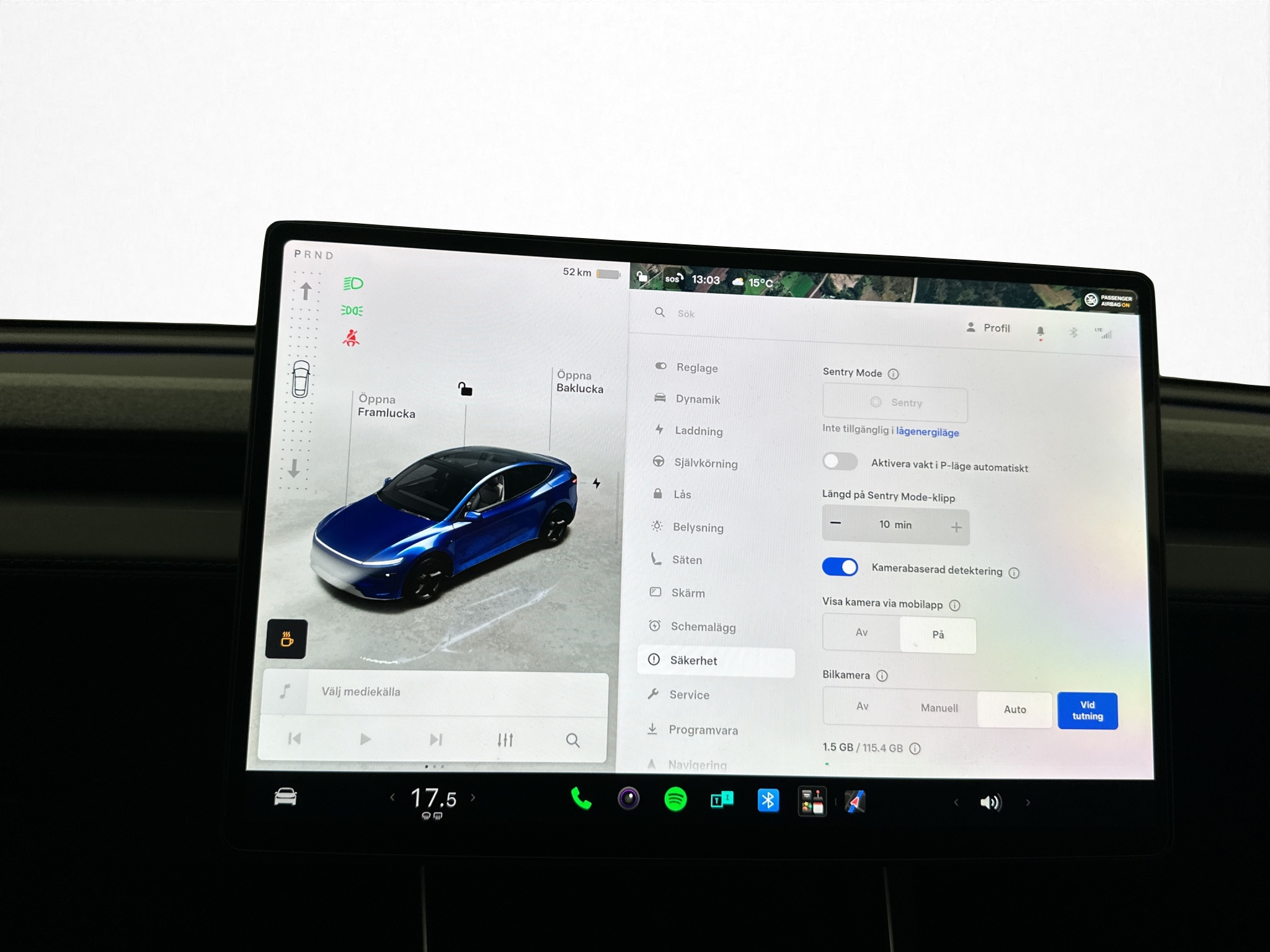 Tesla Model Y 2025 - miniatyr 22
