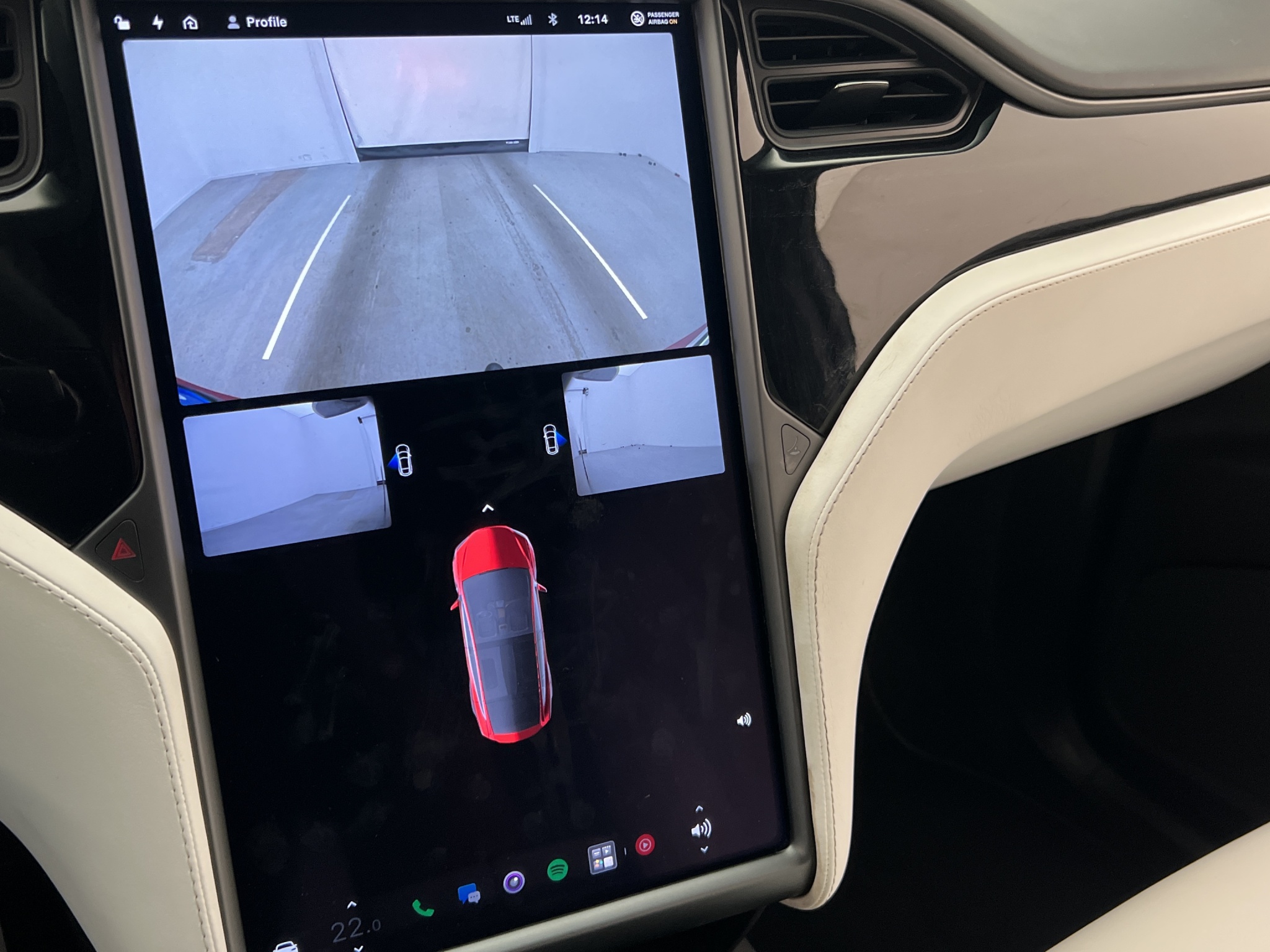 Tesla Model X 2020 - miniatyr 20
