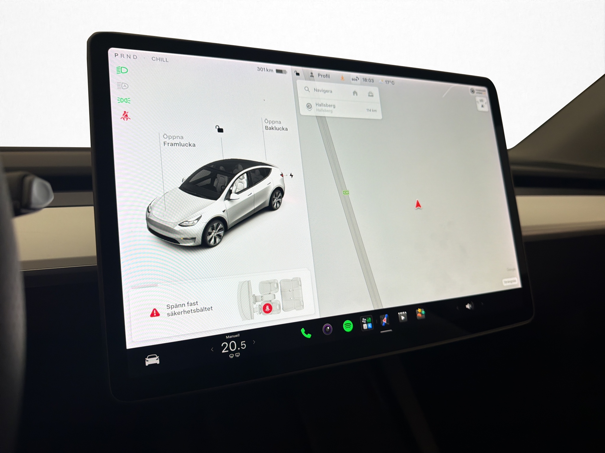 Tesla Model Y 2021 - miniatyr 16