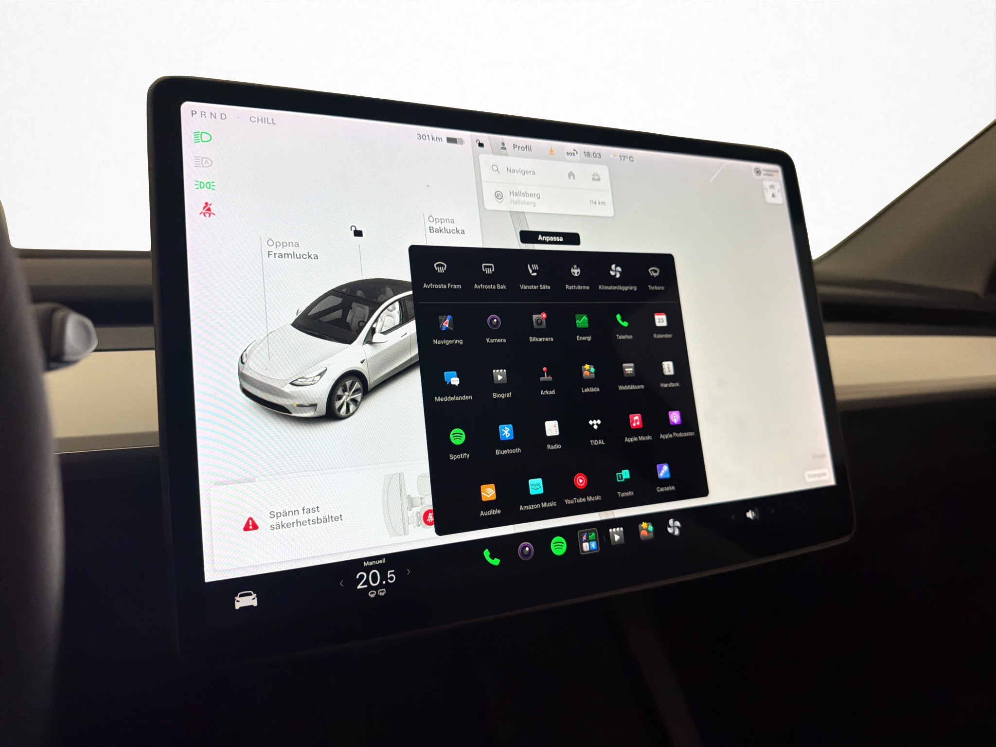 Tesla Model Y 2021 - miniatyr 22
