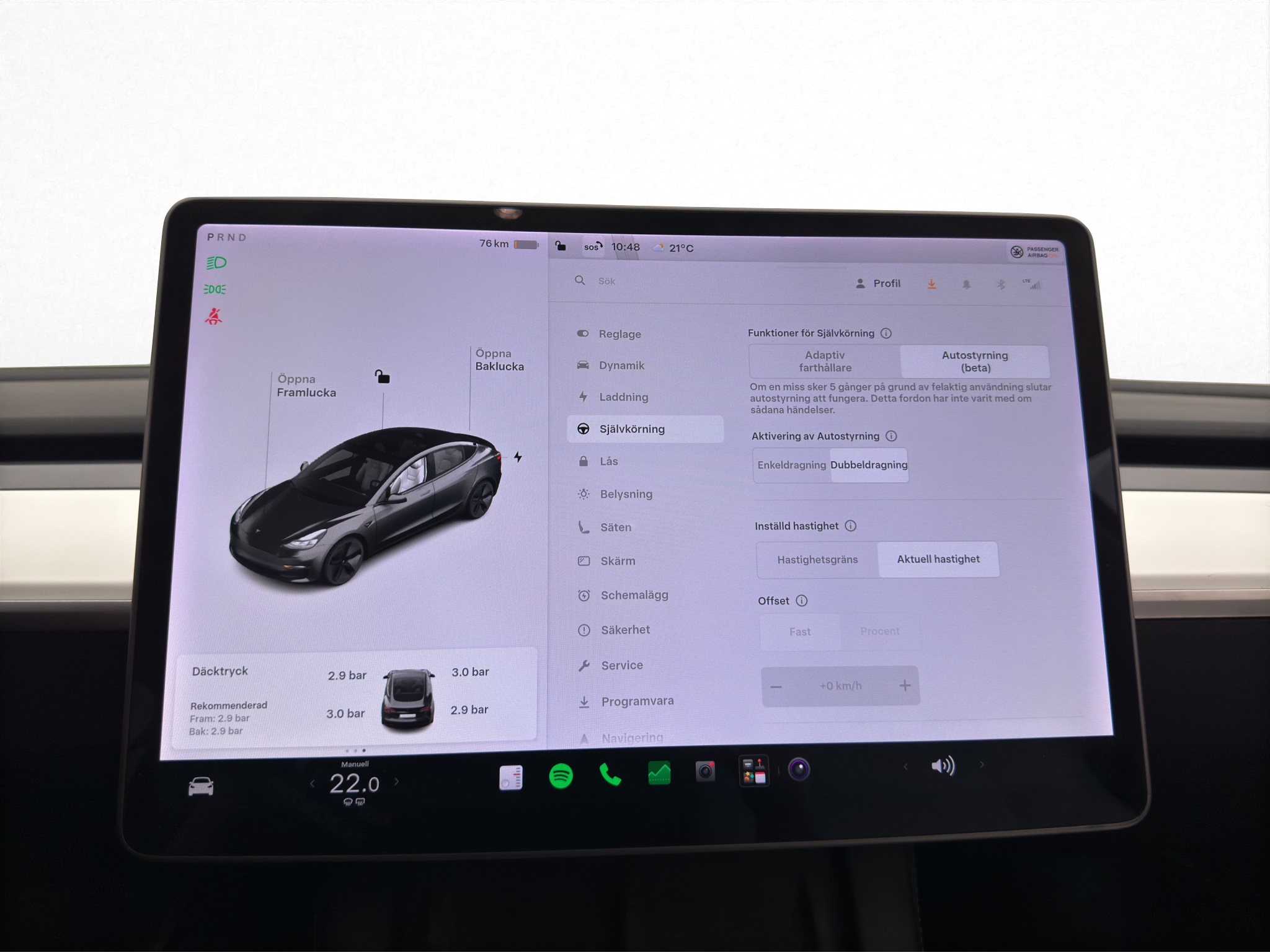 Tesla Model 3 2021 - miniatyr 22