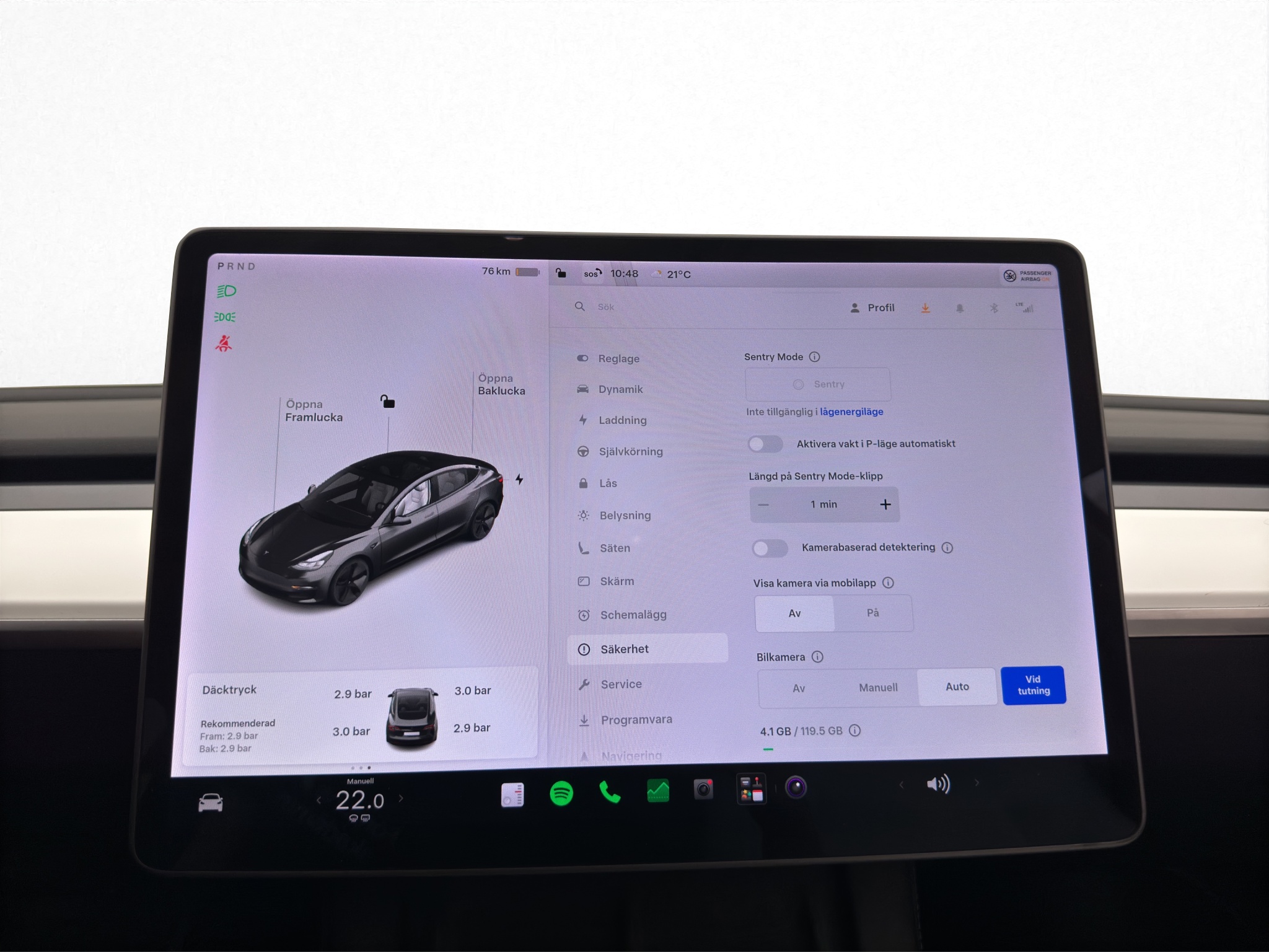 Tesla Model 3 2021 - miniatyr 23