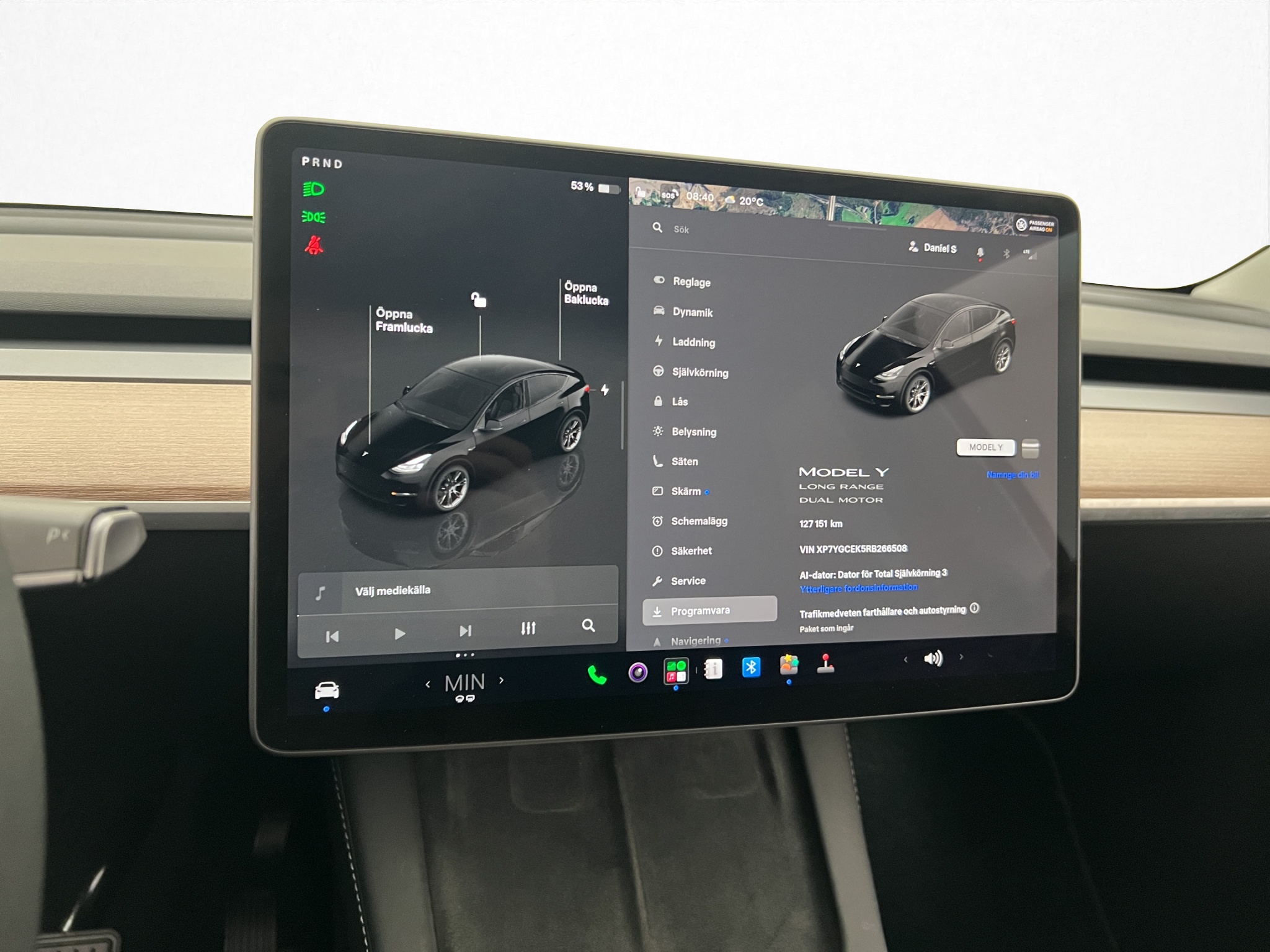Tesla Model Y 2024 - miniatyr 17