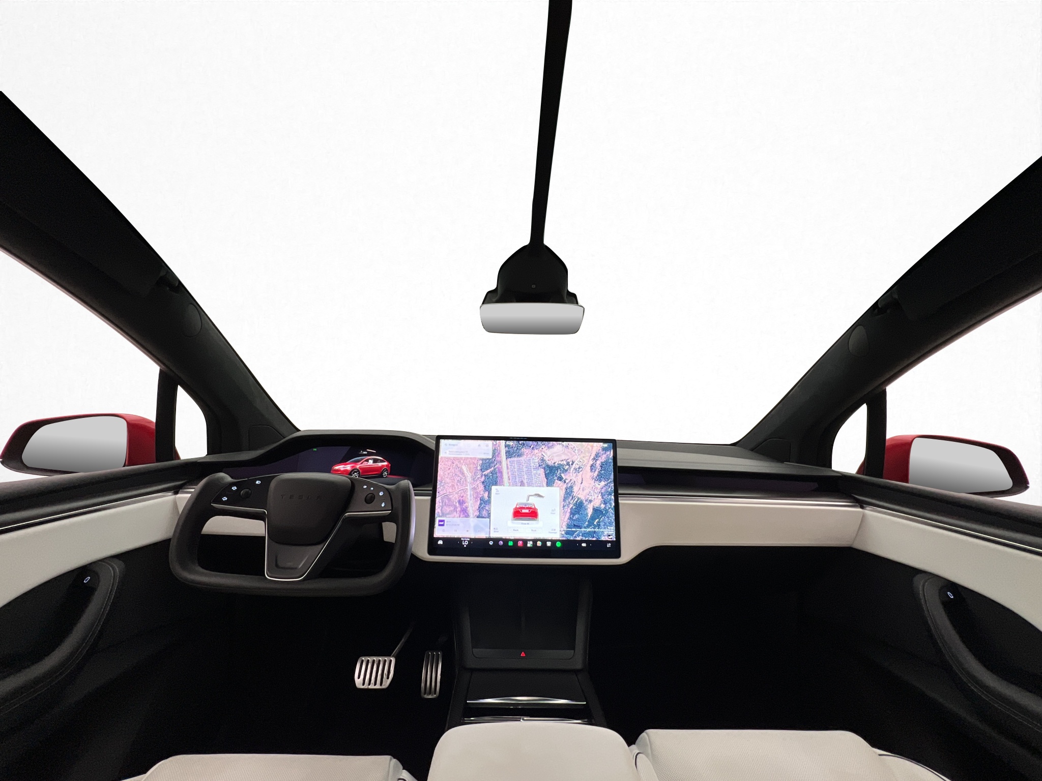 Tesla Model X 2023 - miniatyr 16