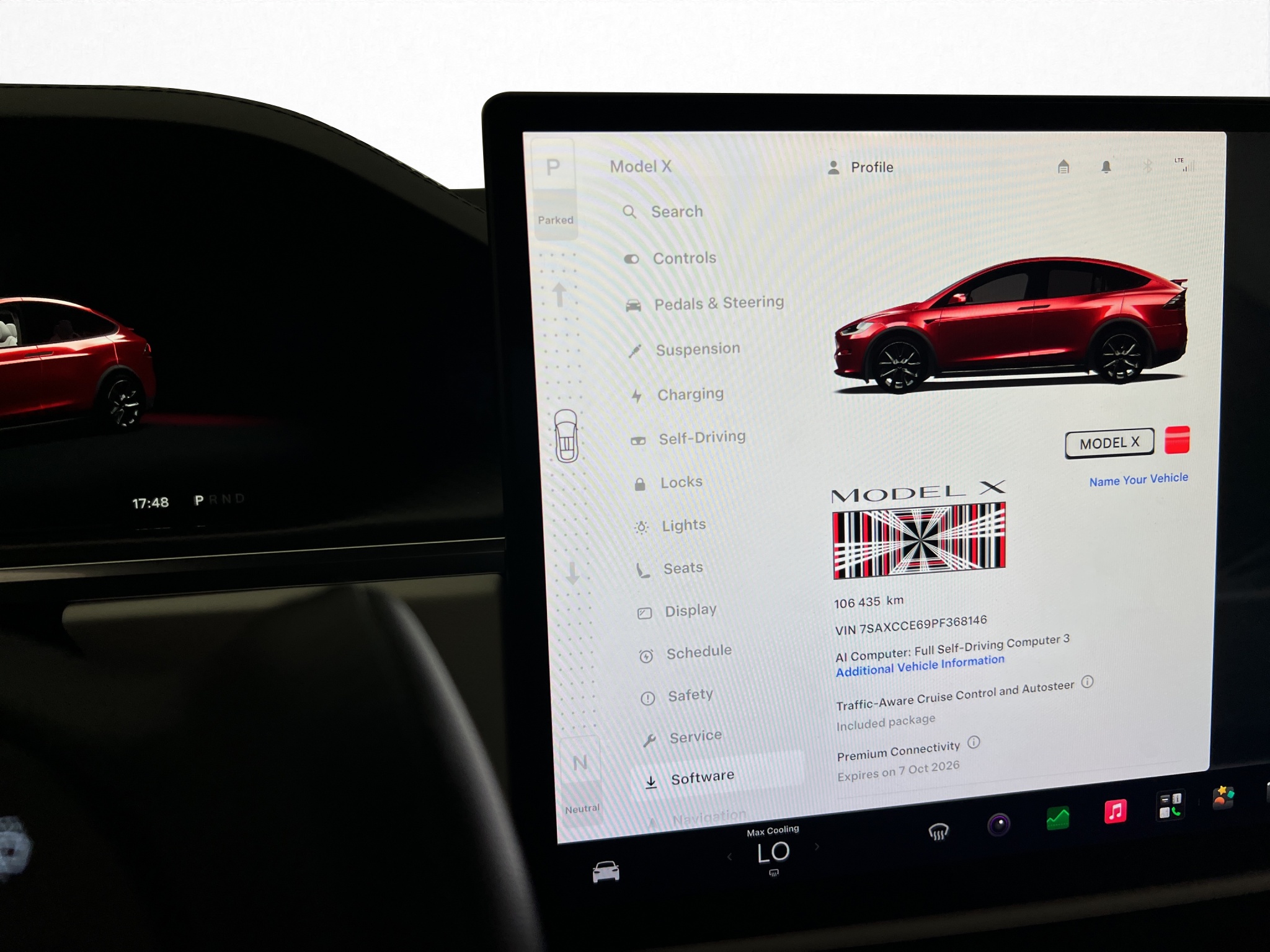 Tesla Model X 2023 - miniatyr 32
