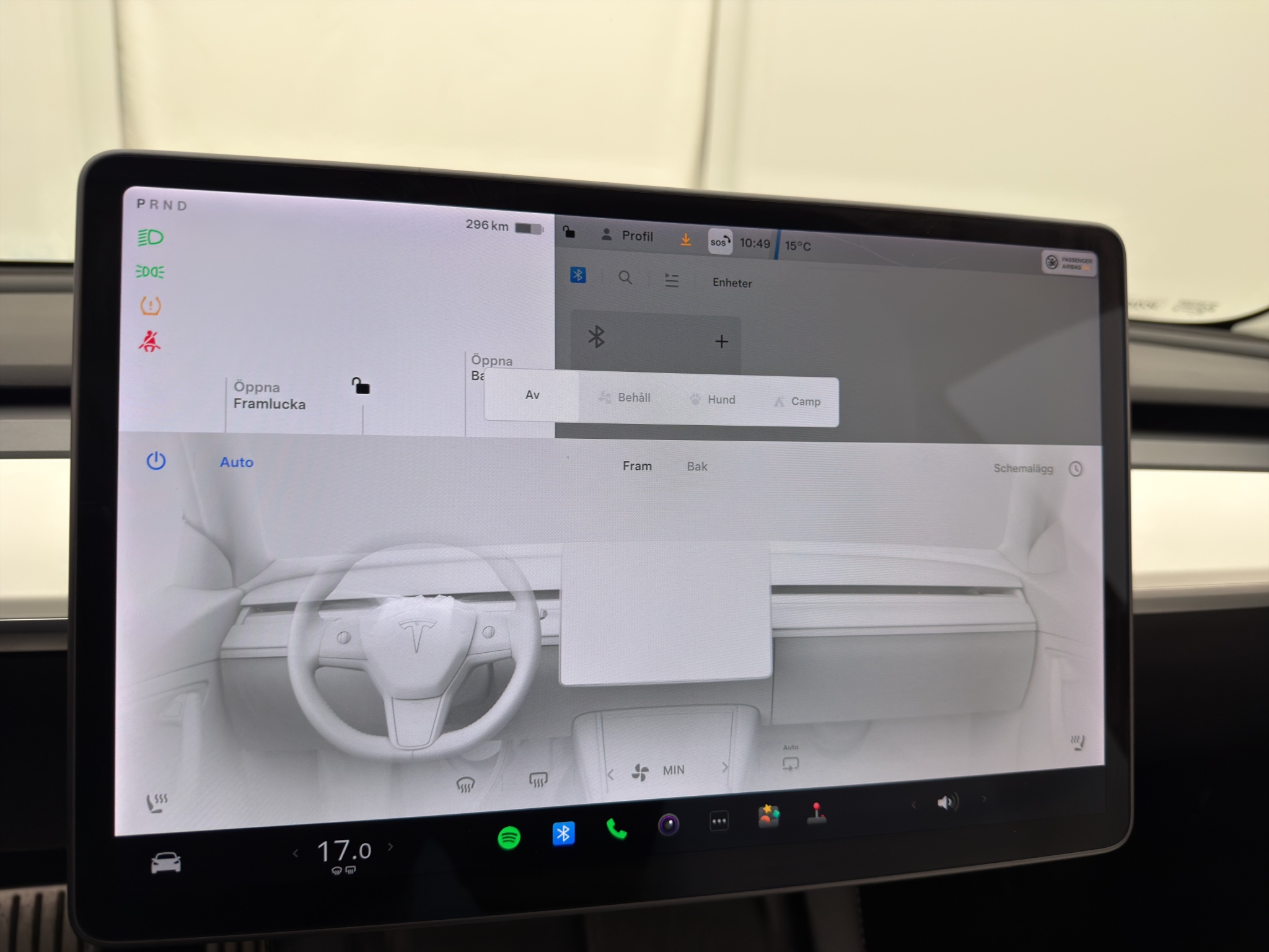 Tesla Model 3 2021 - miniatyr 16