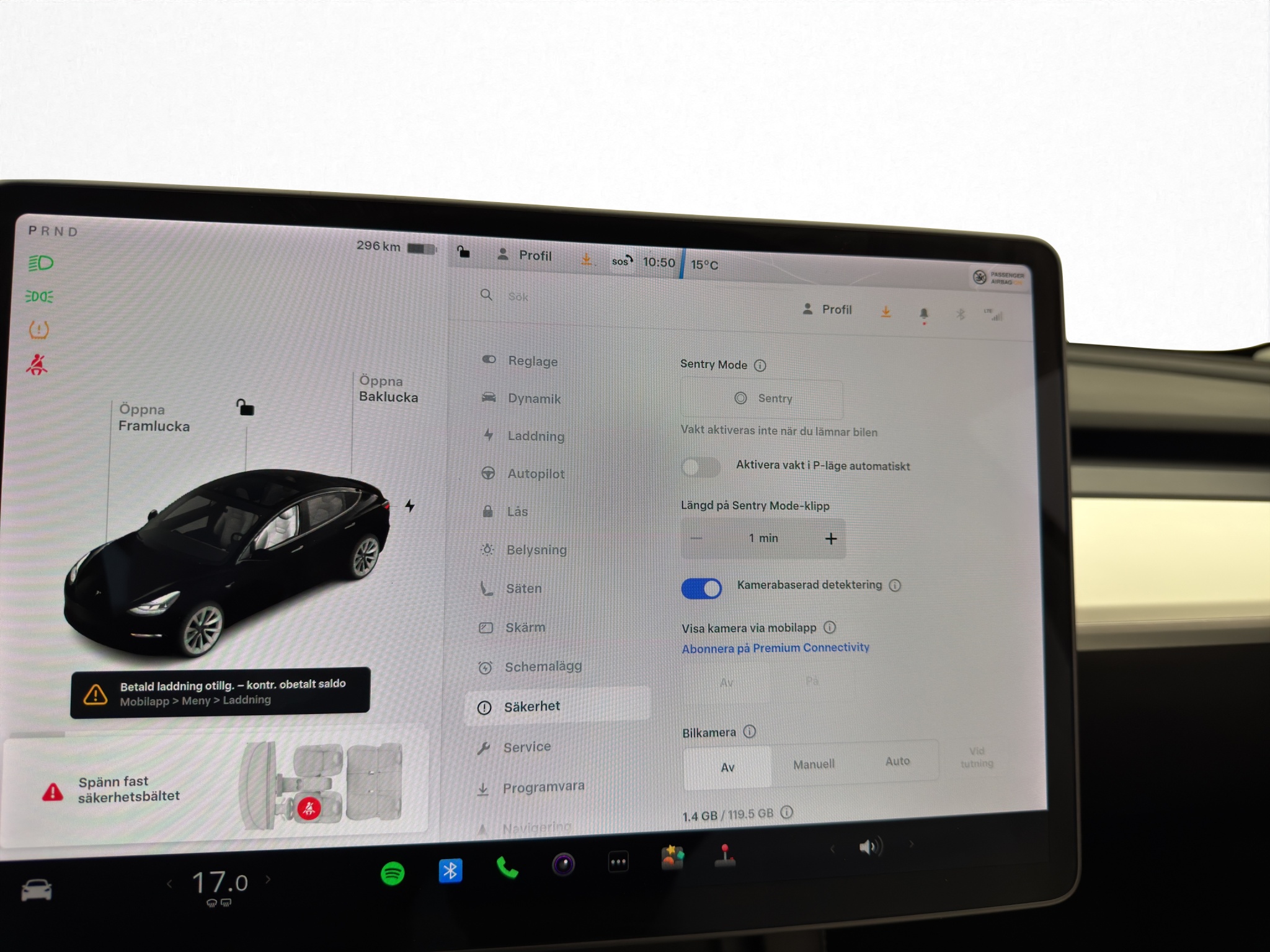 Tesla Model 3 2021 - miniatyr 21