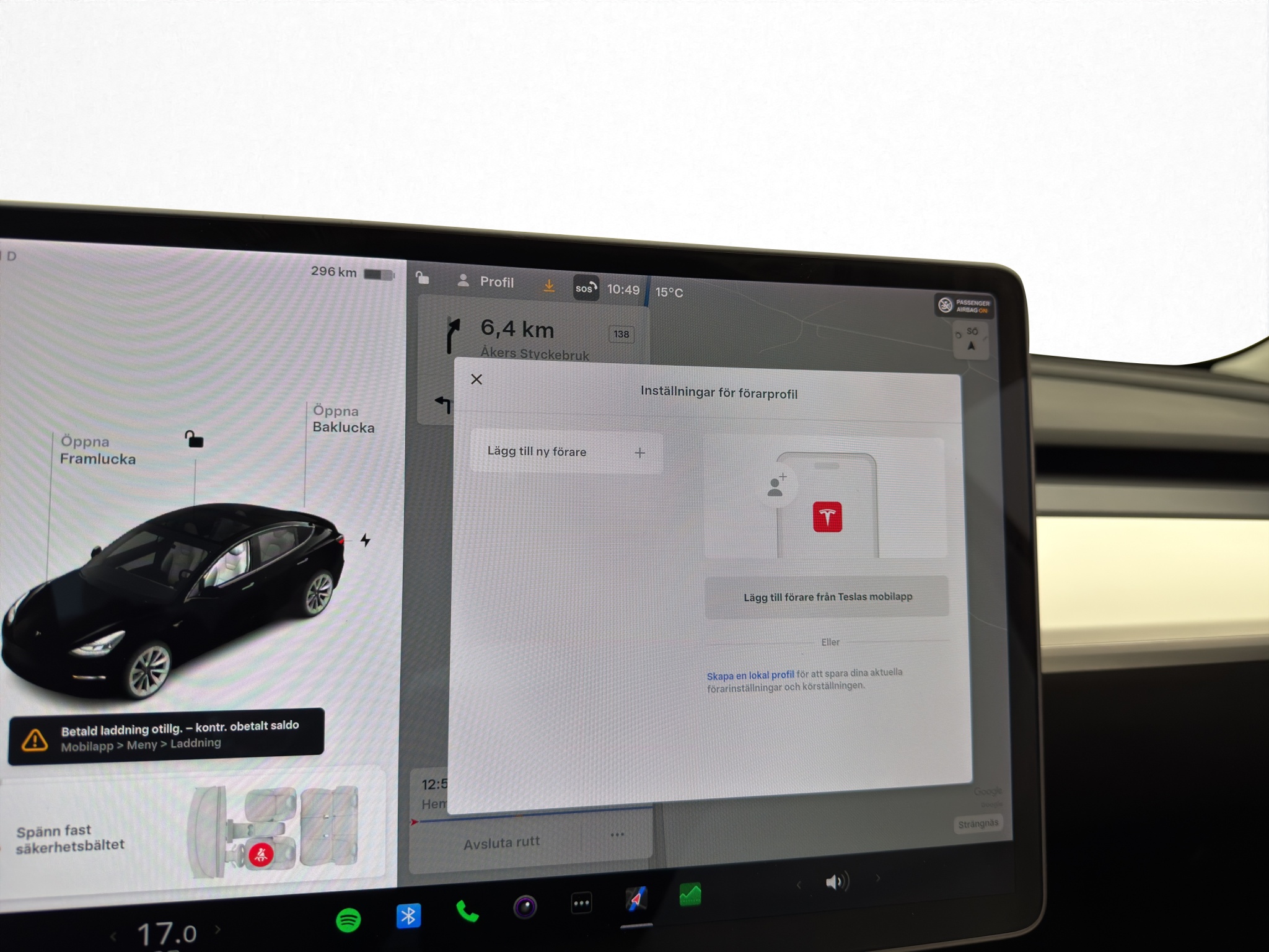 Tesla Model 3 2021 - miniatyr 30