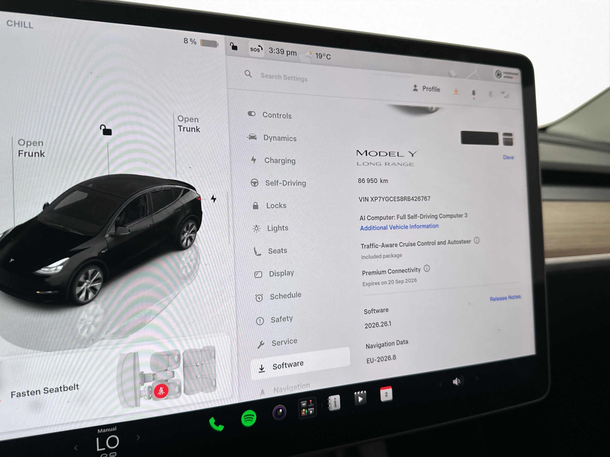Tesla Model Y 2024 - miniatyr 21