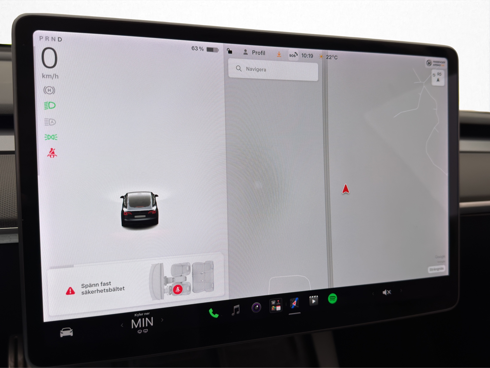 Tesla Model 3 2021 - miniatyr 12
