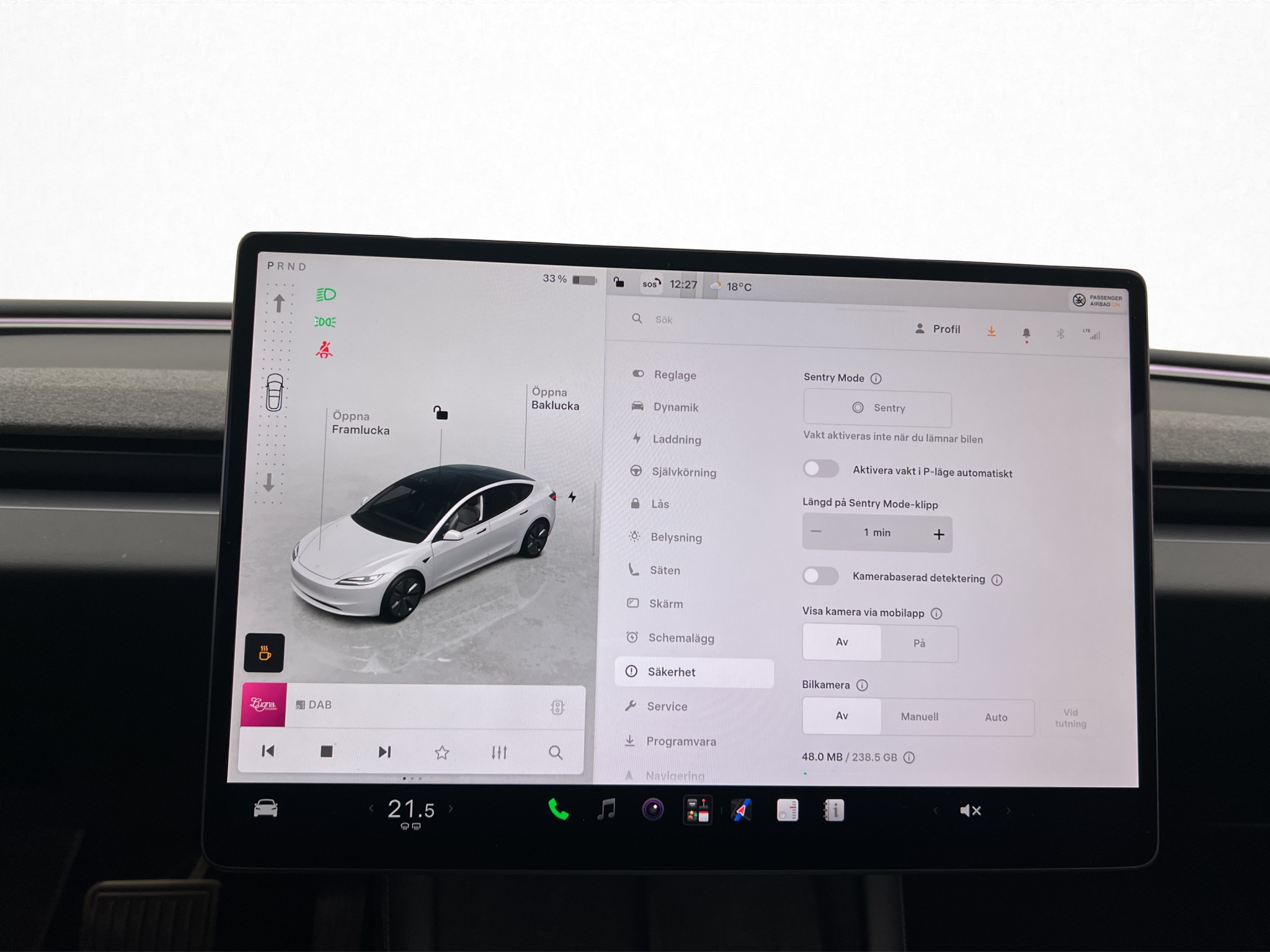 Tesla Model 3 2024 - miniatyr 22
