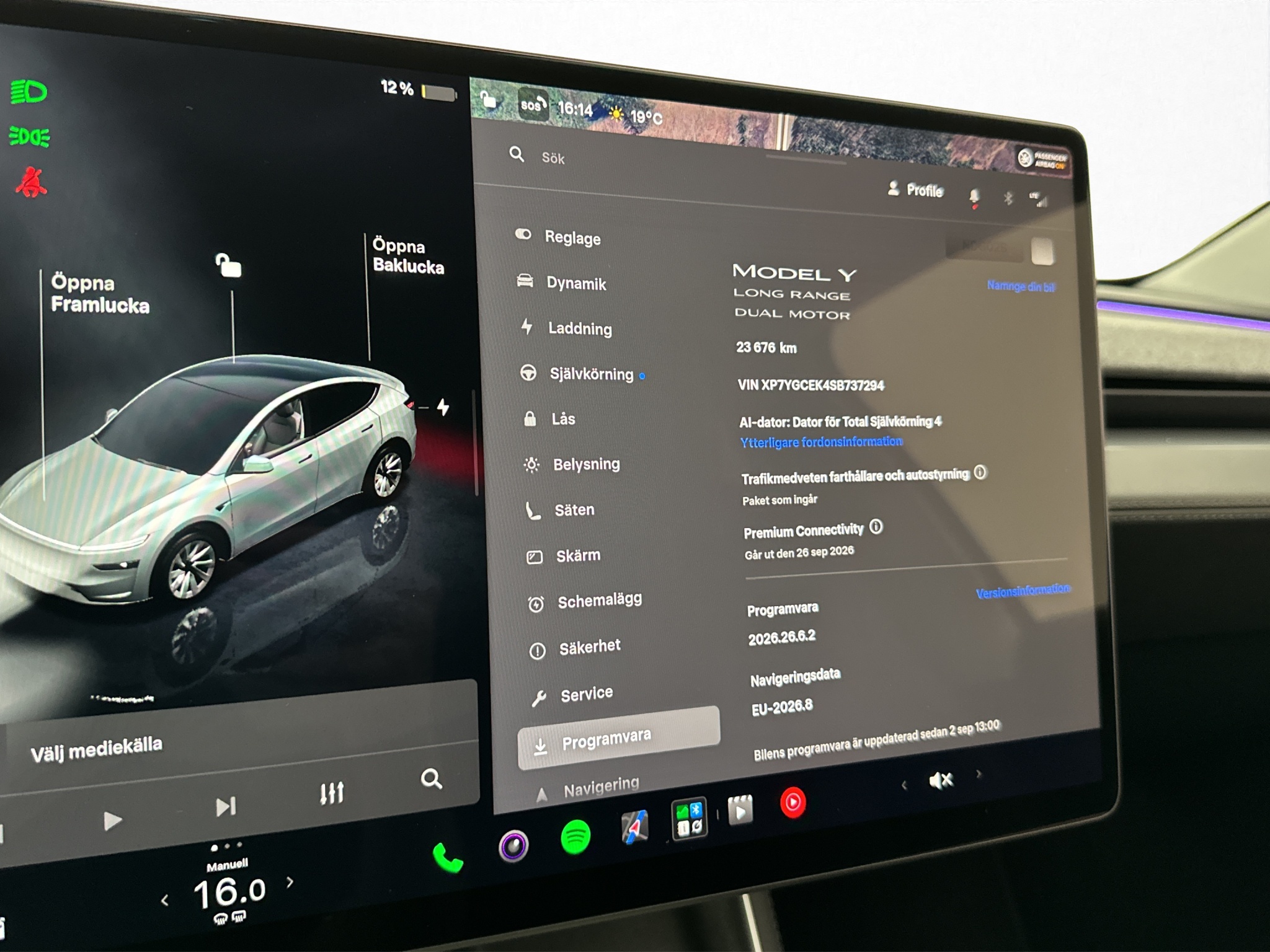Tesla Model Y 2025 - miniatyr 20