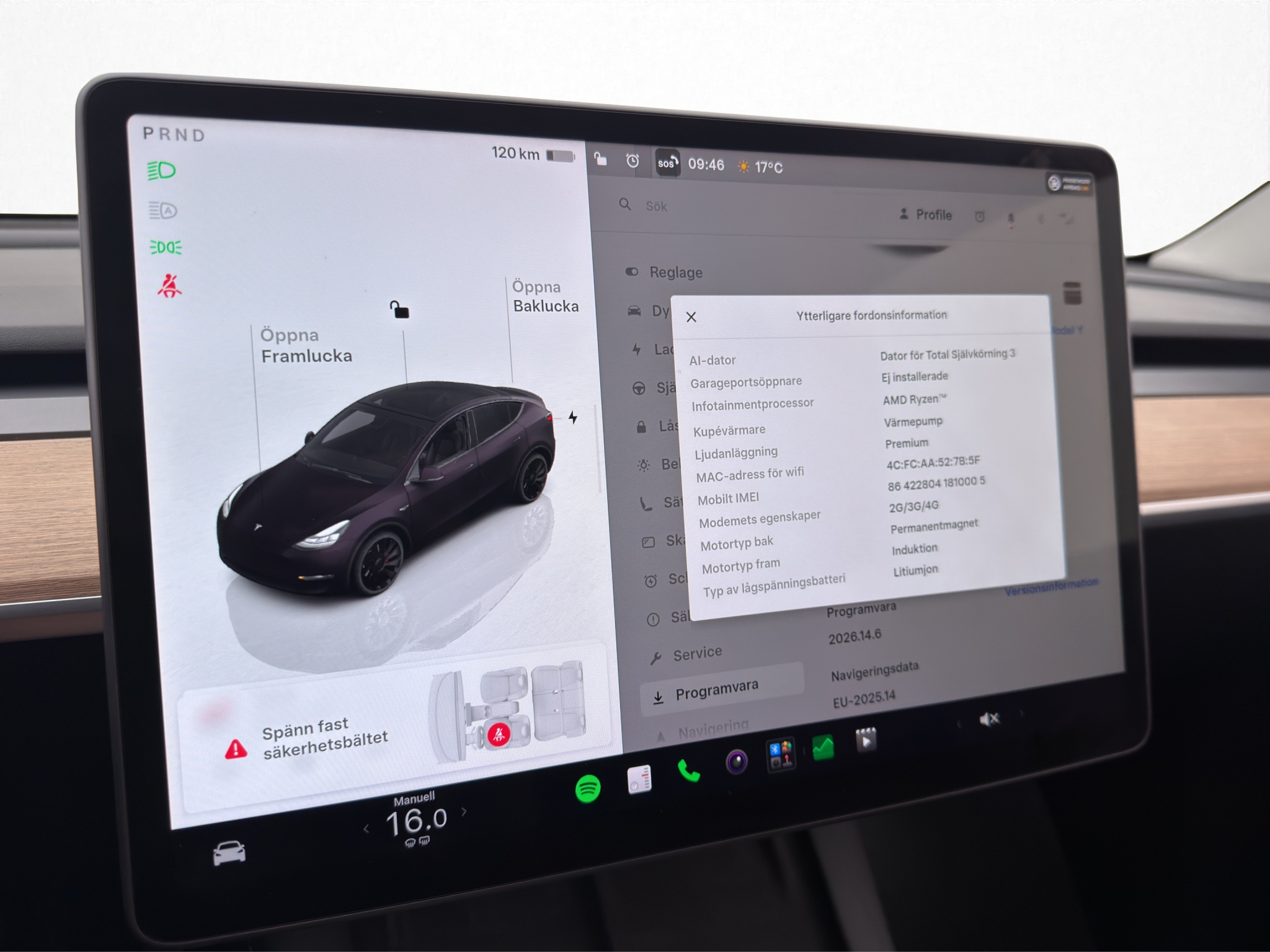 Tesla Model Y 2022 - miniatyr 18