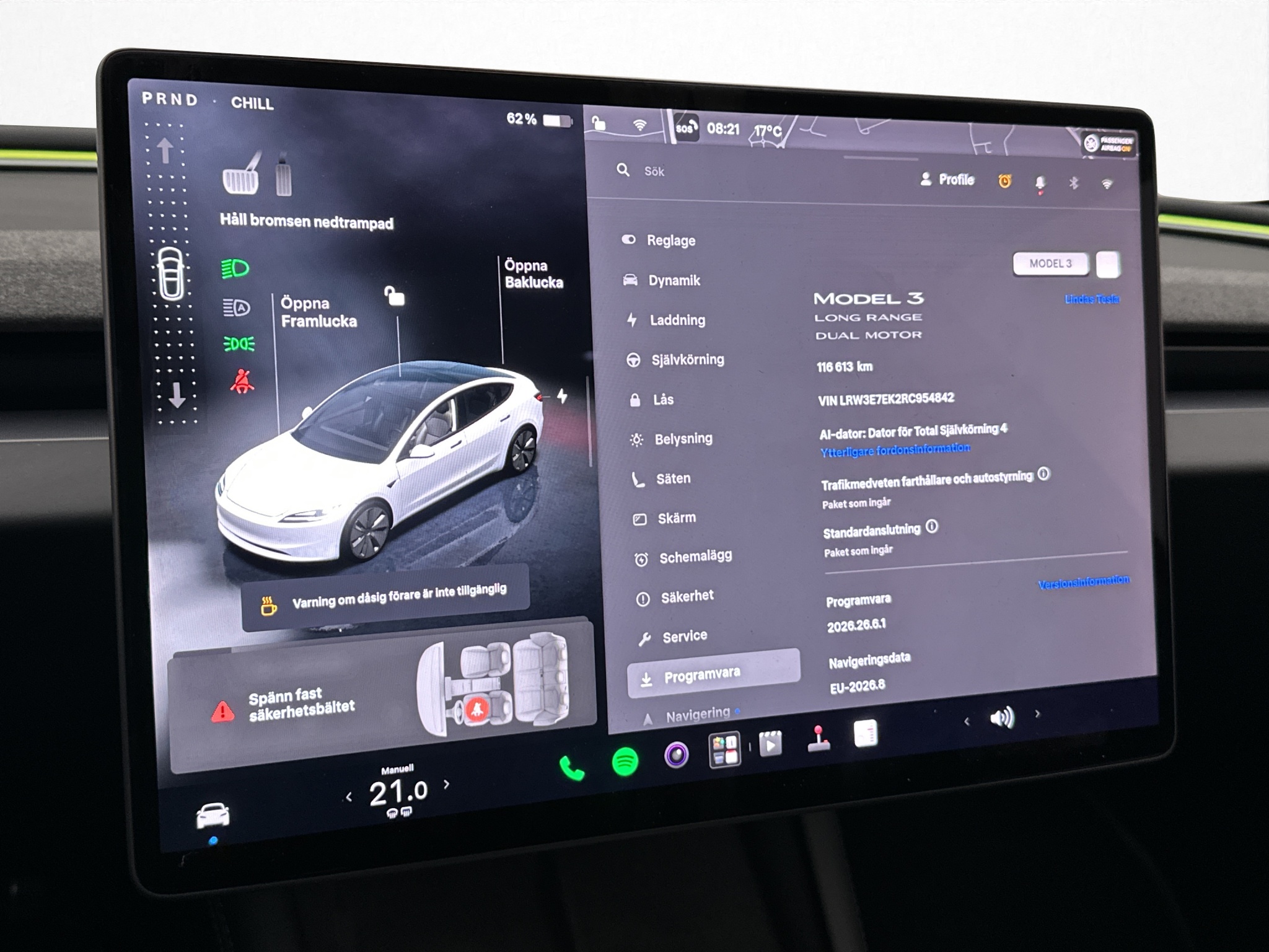 Tesla Model 3 2024 - miniatyr 22