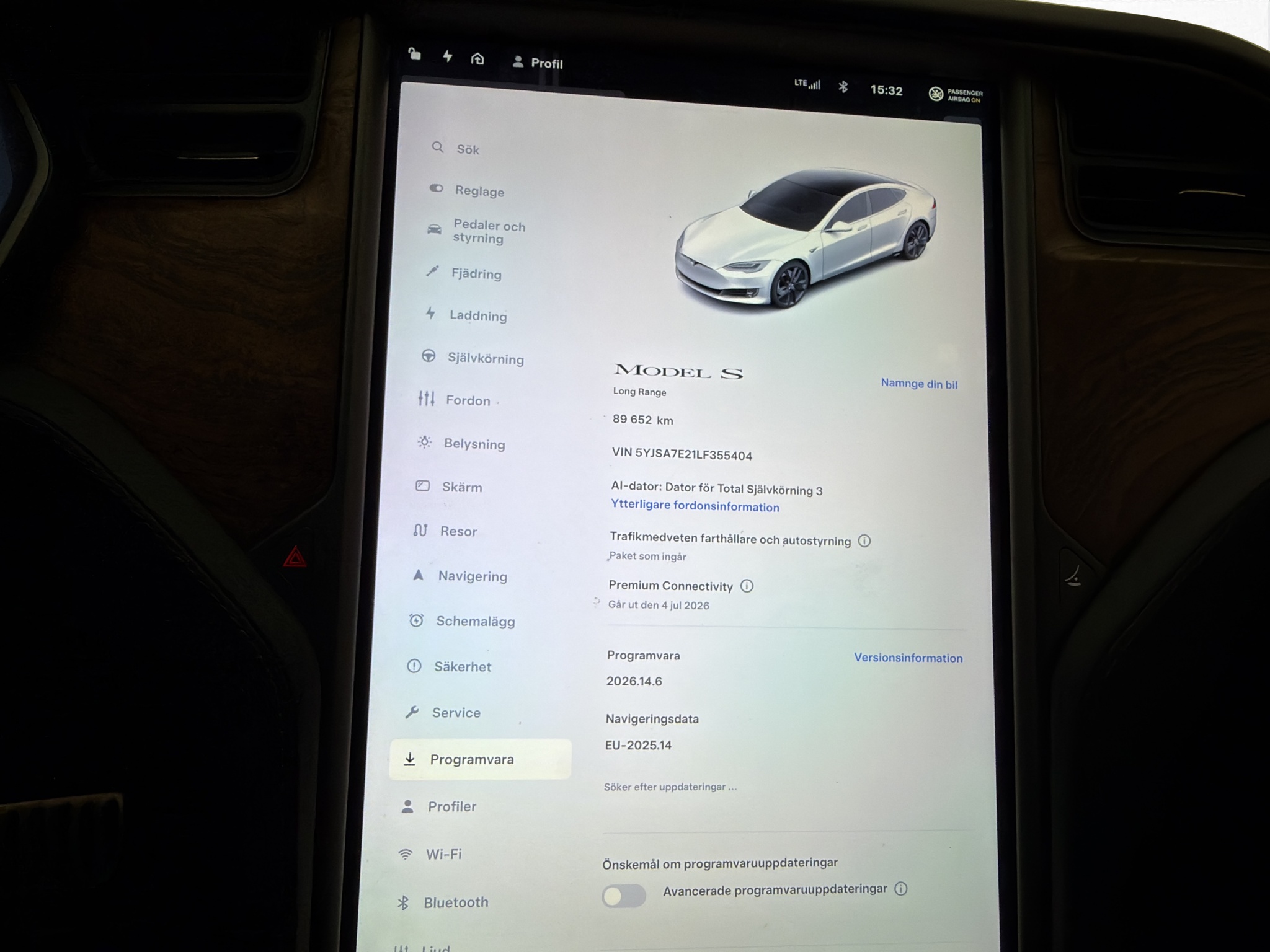 Tesla Model S 2020 - miniatyr 20