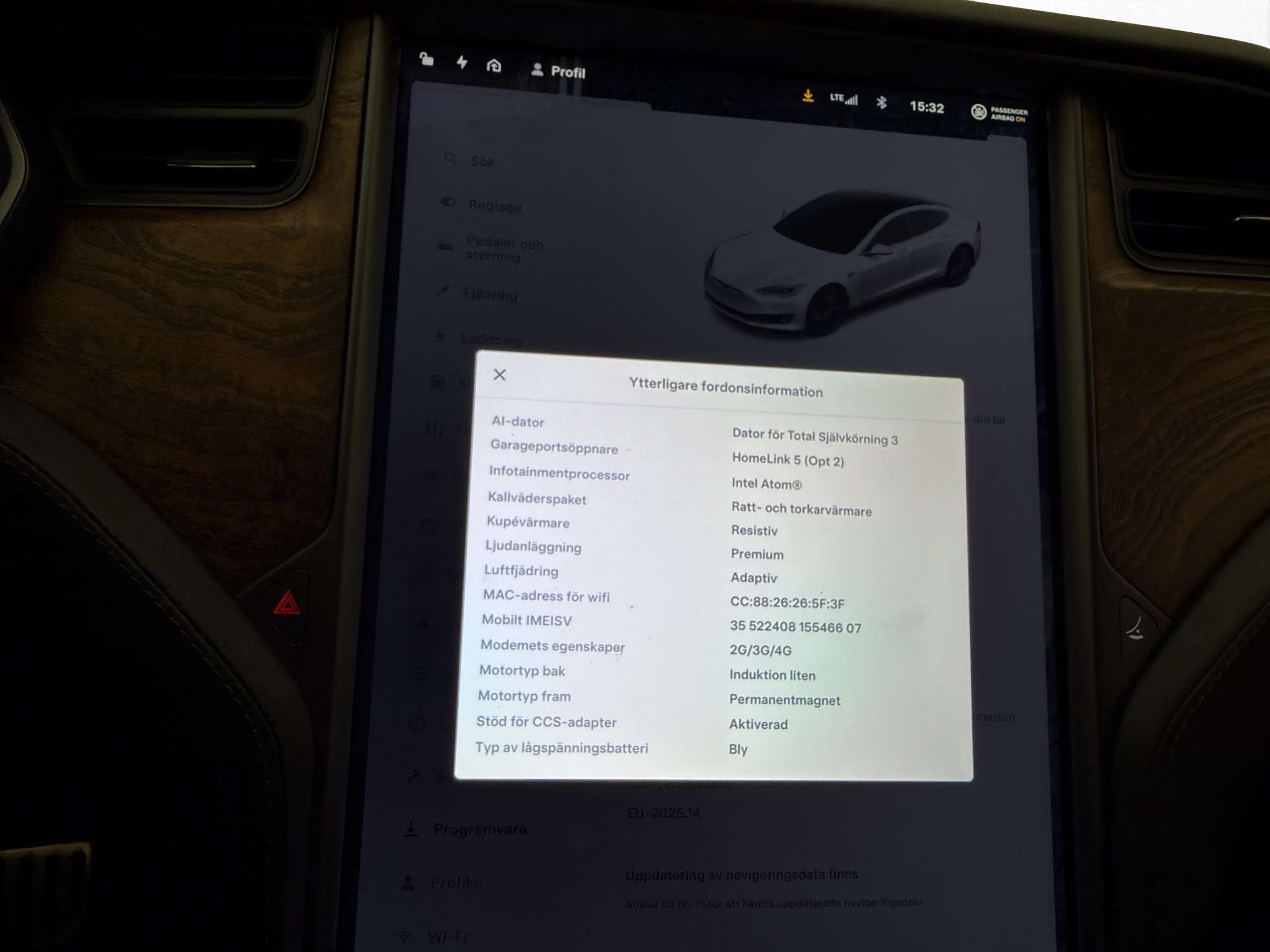 Tesla Model S 2020 - miniatyr 21