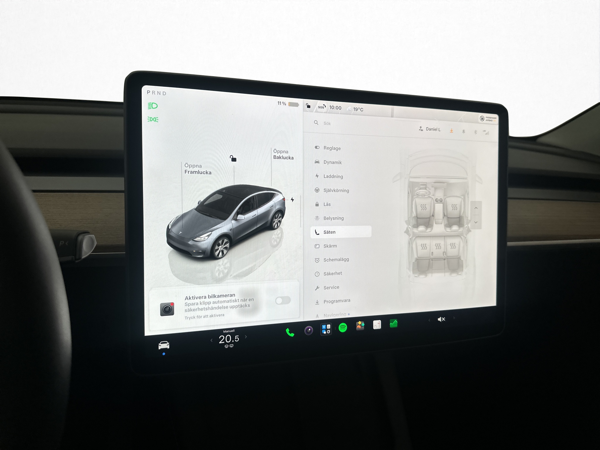 Tesla Model Y 2023 - miniatyr 20