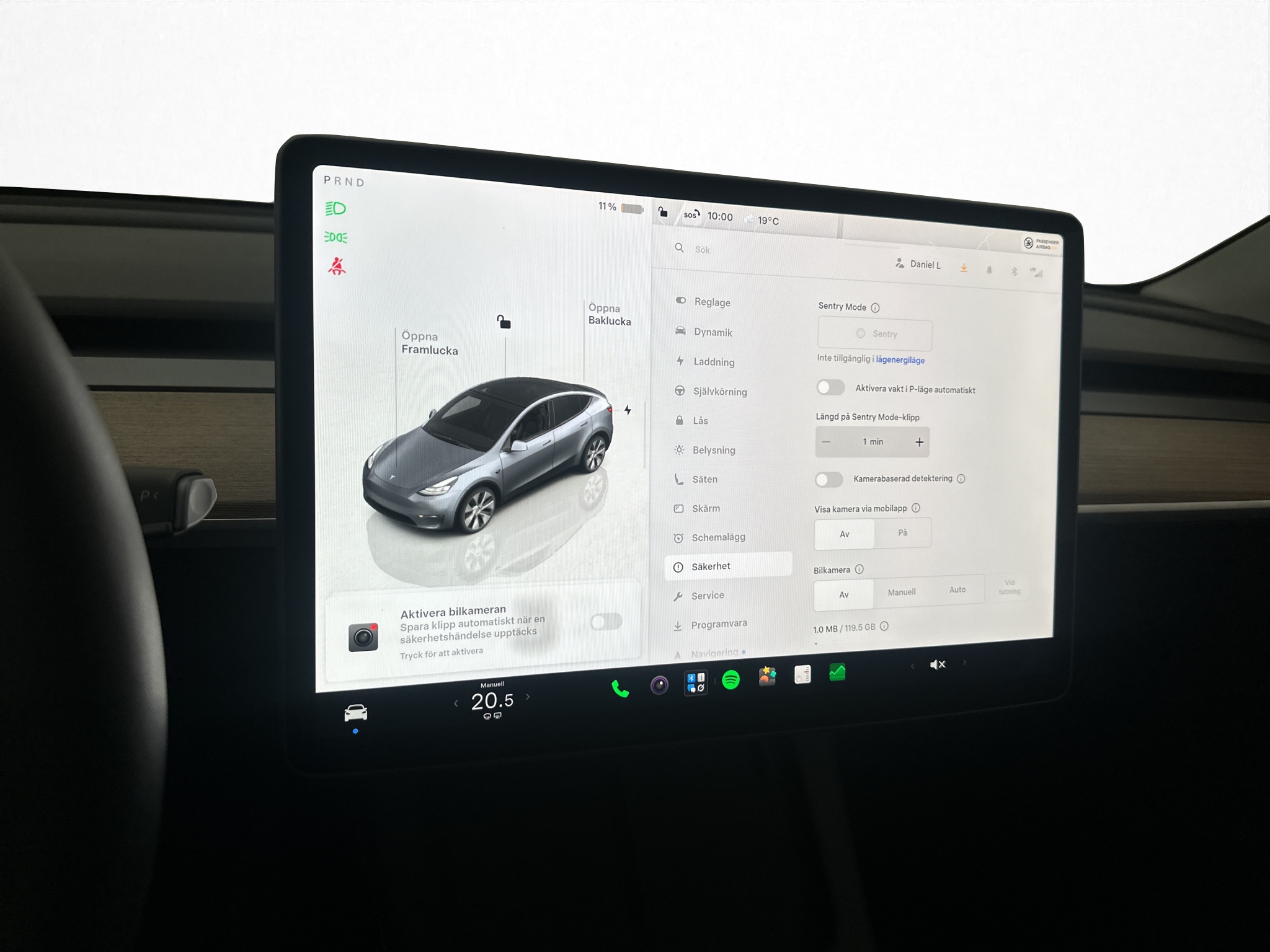 Tesla Model Y 2023 - miniatyr 21