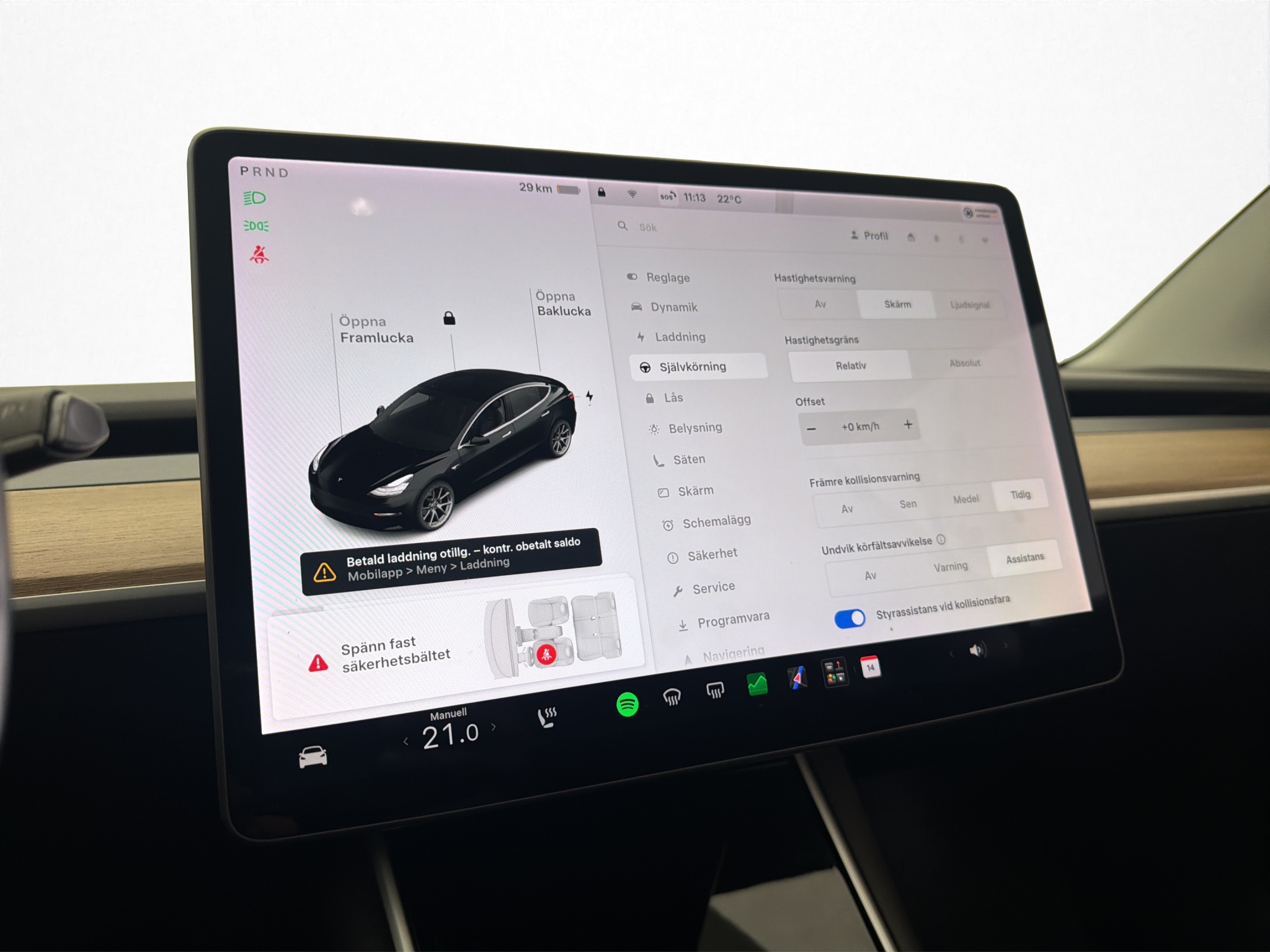 Tesla Model 3 2019 - miniatyr 22