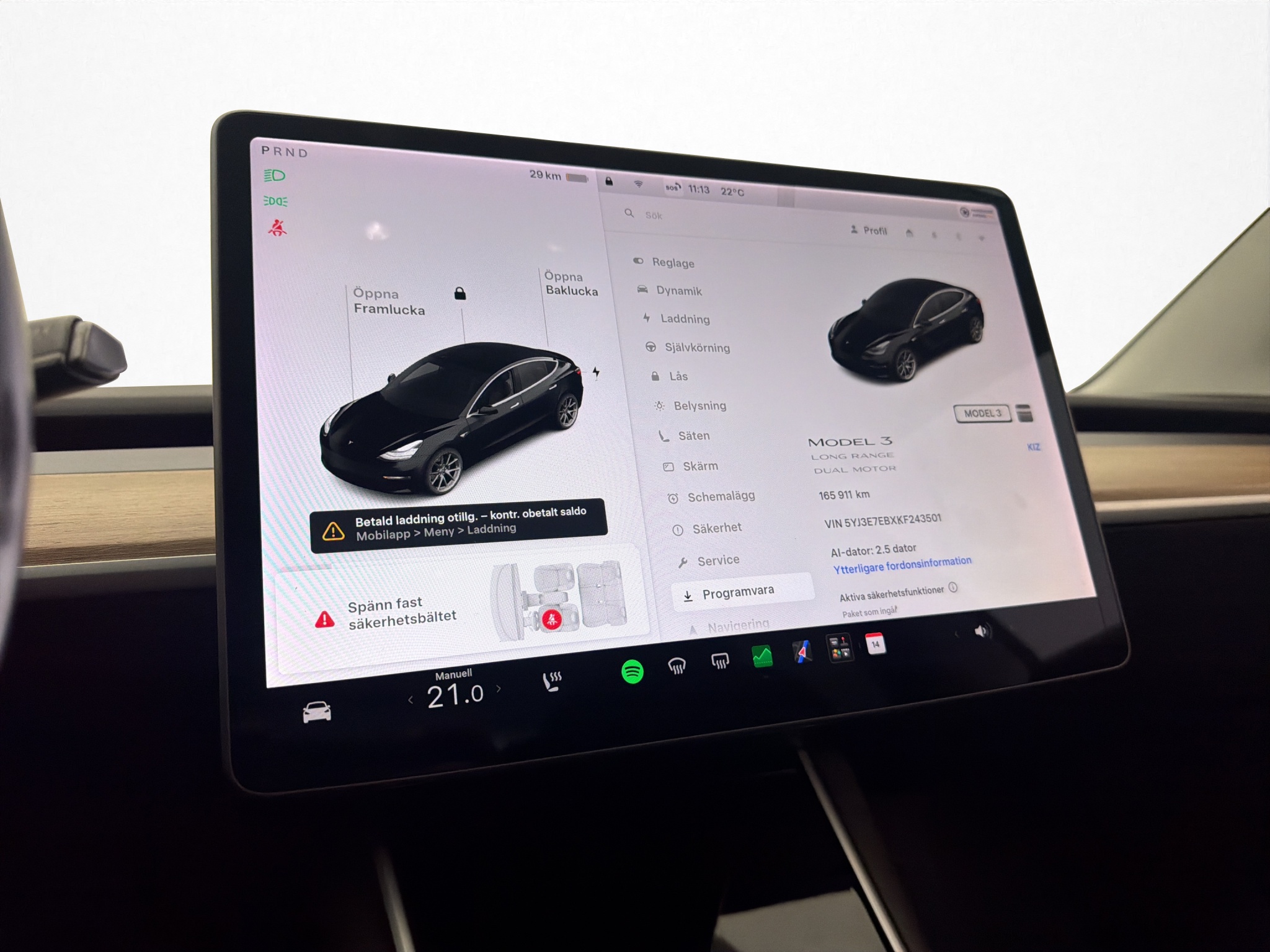 Tesla Model 3 2019 - miniatyr 23