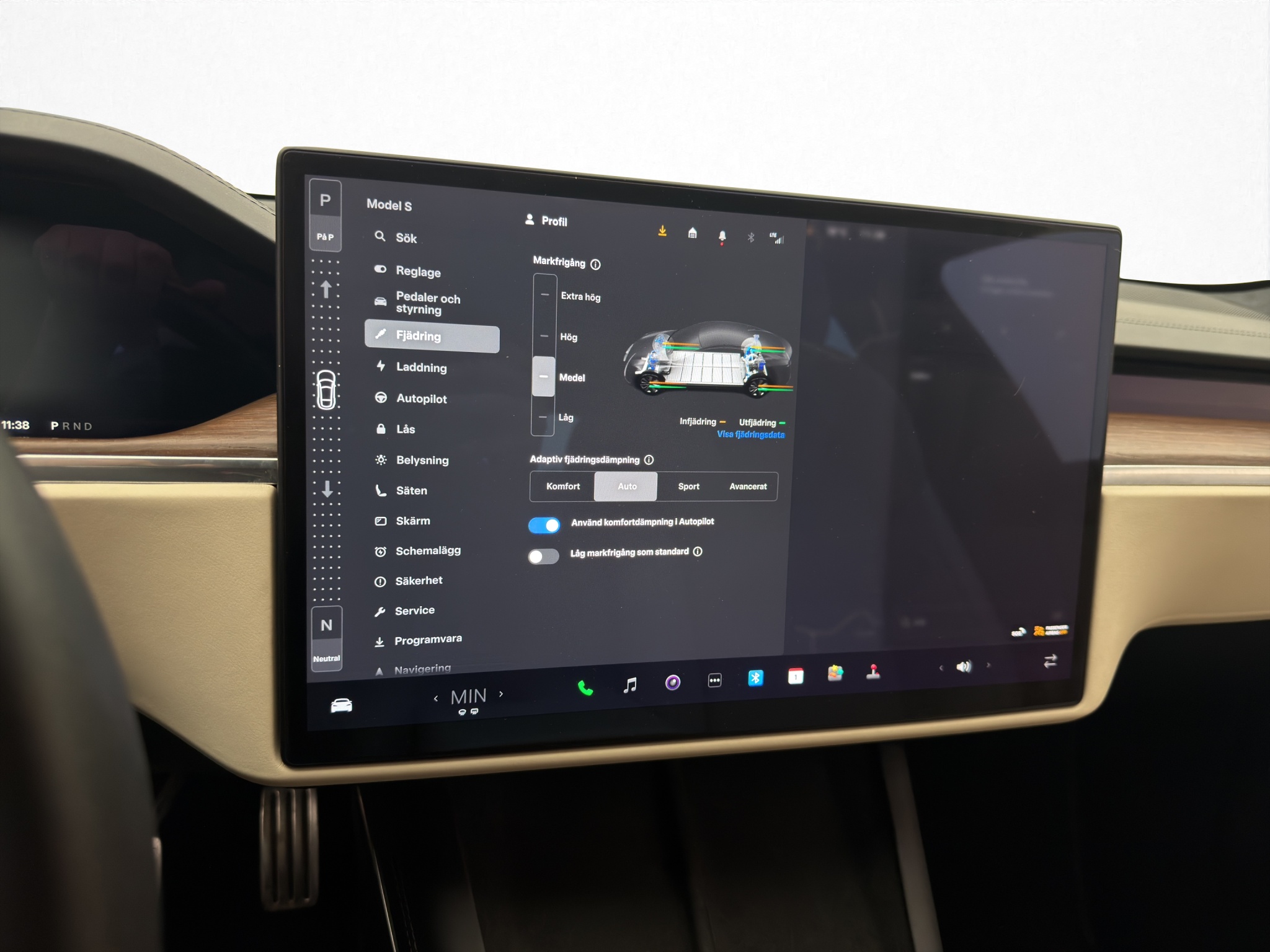 Tesla Model S 2023 - miniatyr 20