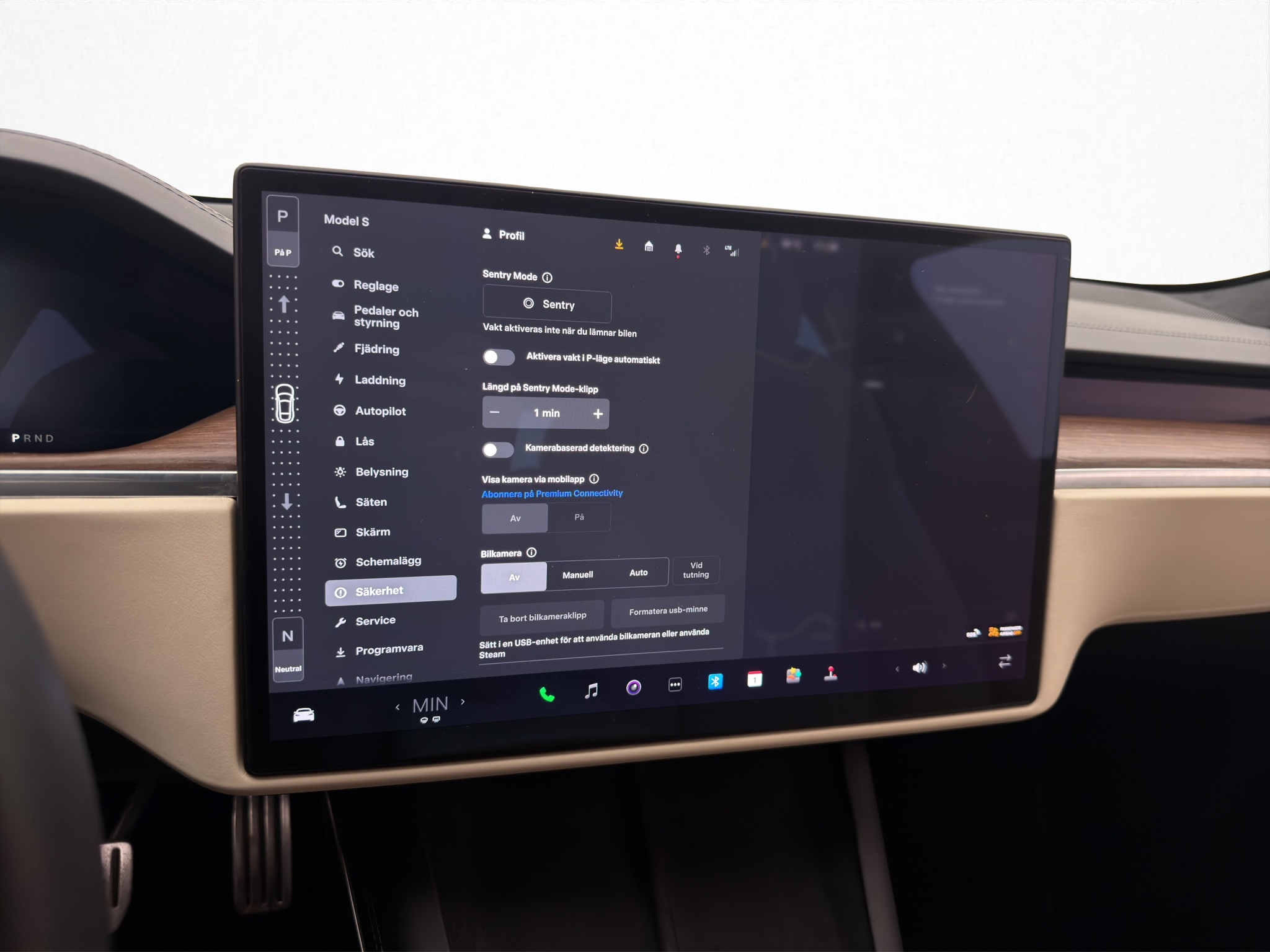 Tesla Model S 2023 - miniatyr 23